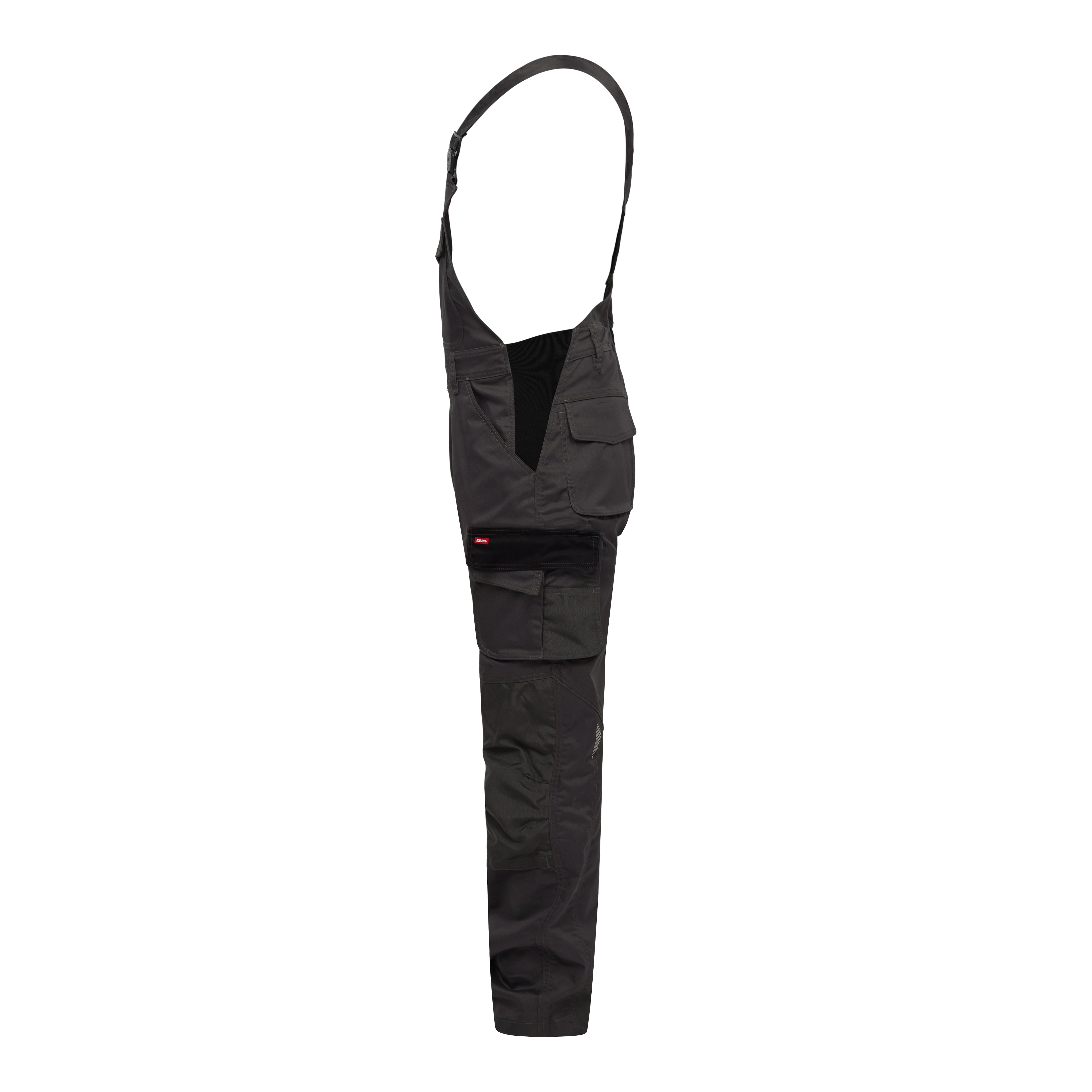 Engel Workwear Galaxy overall med 2-vejs stræk - Antrazitgrå/Sort [7920] / K80