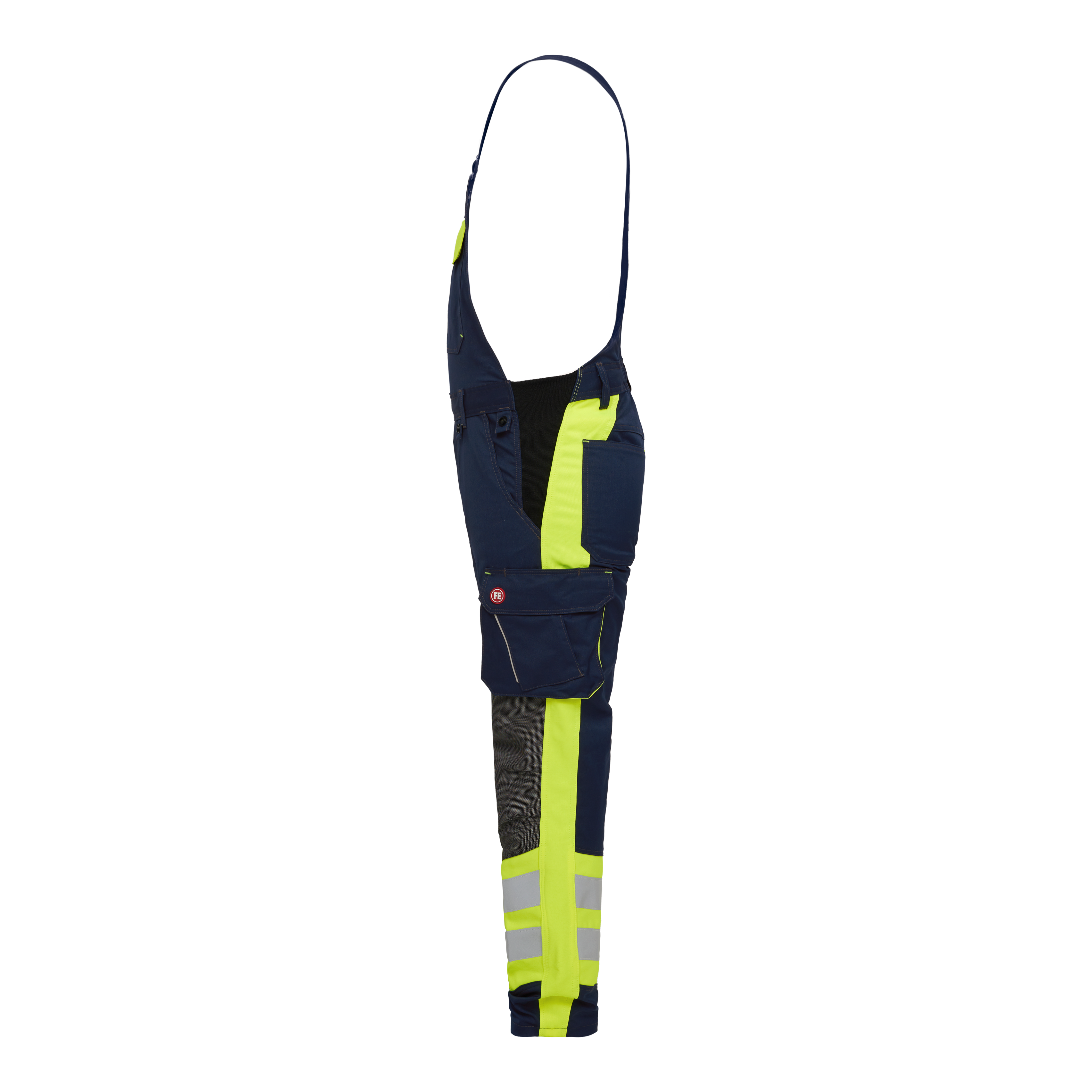 Engel Workwear Cargo overall - Blue Ink/Gul [16538] / K80