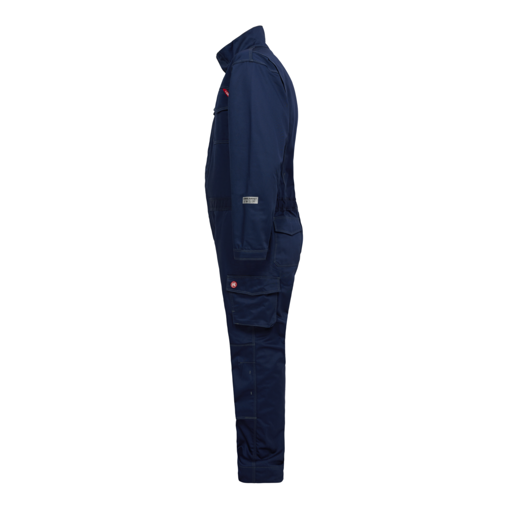 SAFETY+ Schweißer Overall – Marine (Seite links)
