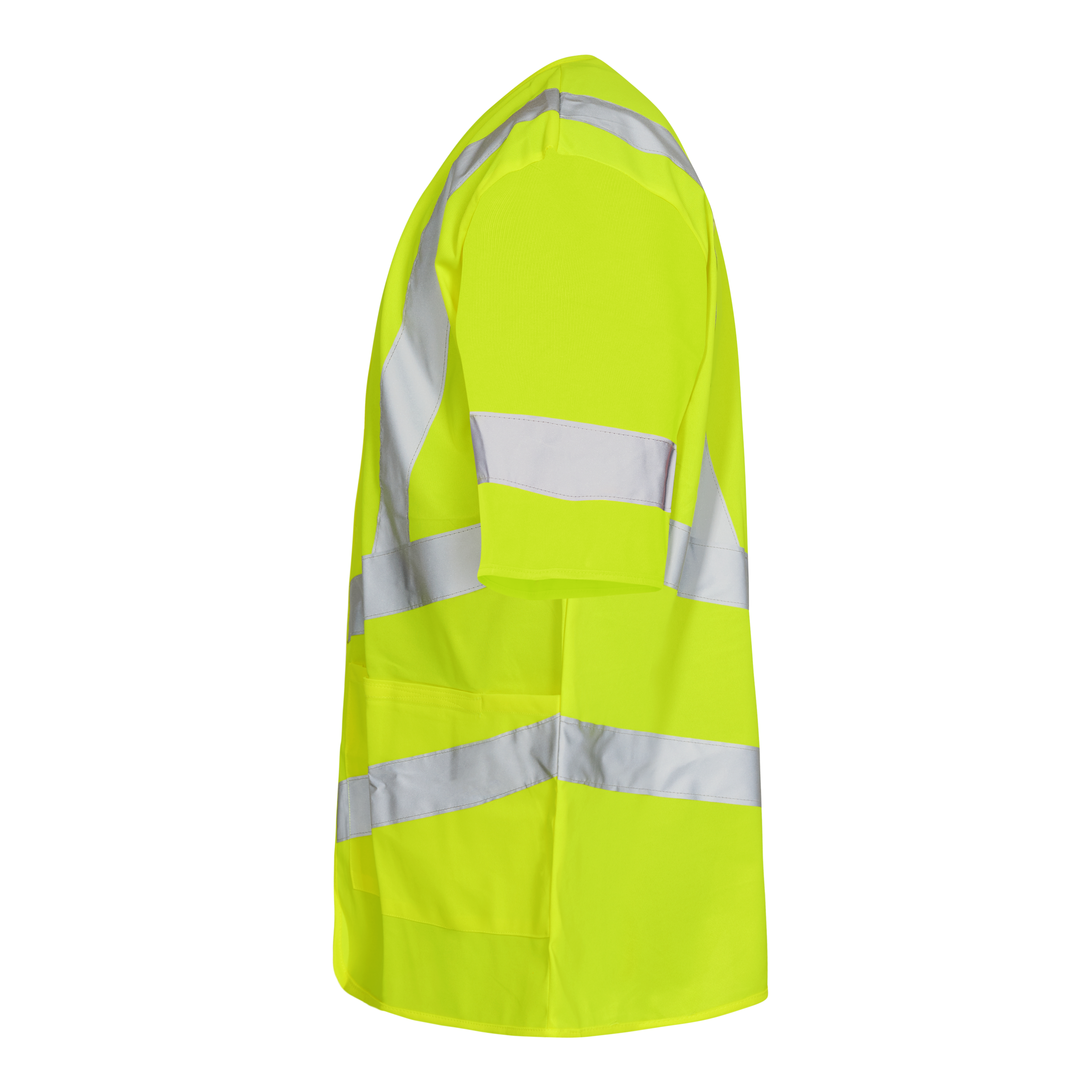 Engel Workwear Safety vejvest med ærmer - Gul [38] / 3XL/4XL