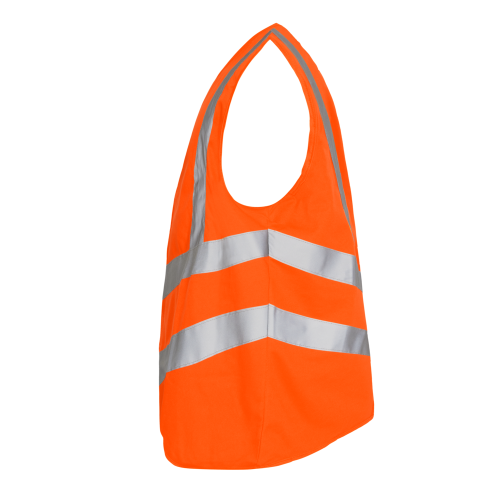 SAFETY Verkehrsweste – Warnorange (Seite links)