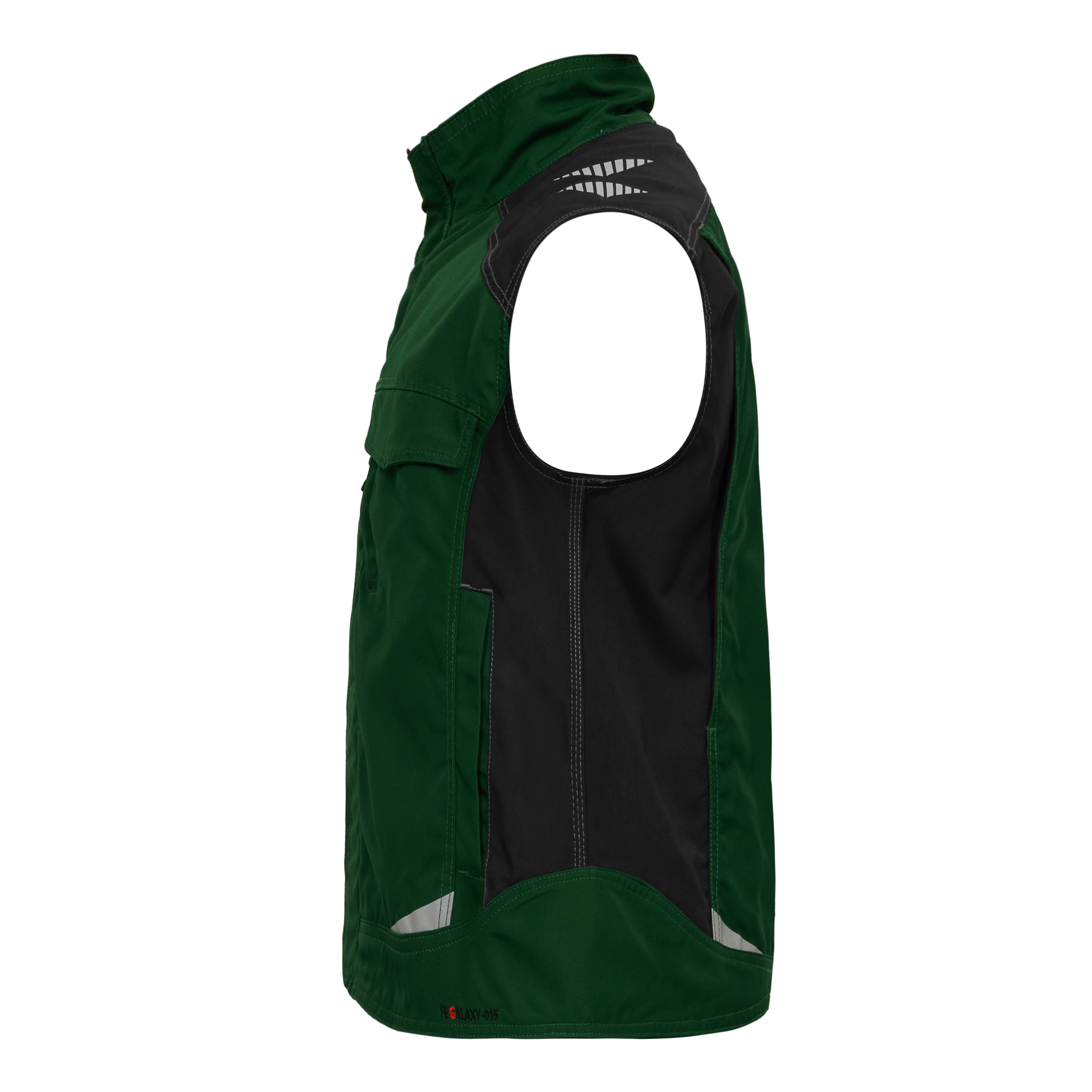 Engel Workwear Galaxy servicevest - Grøn/Sort [120] / XS