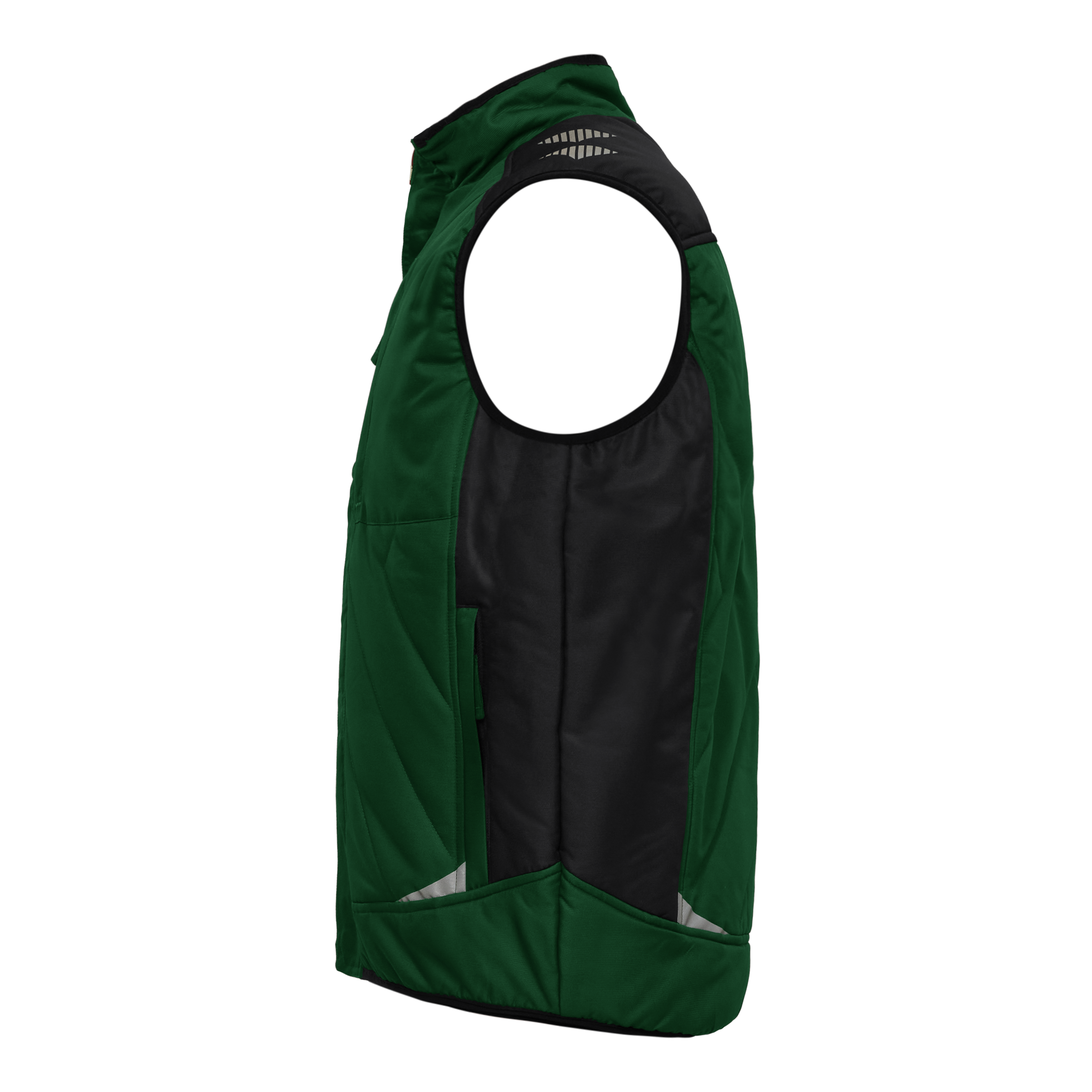 Engel Workwear Galaxy quiltet vintervest - Grøn/Sort [120] / XS