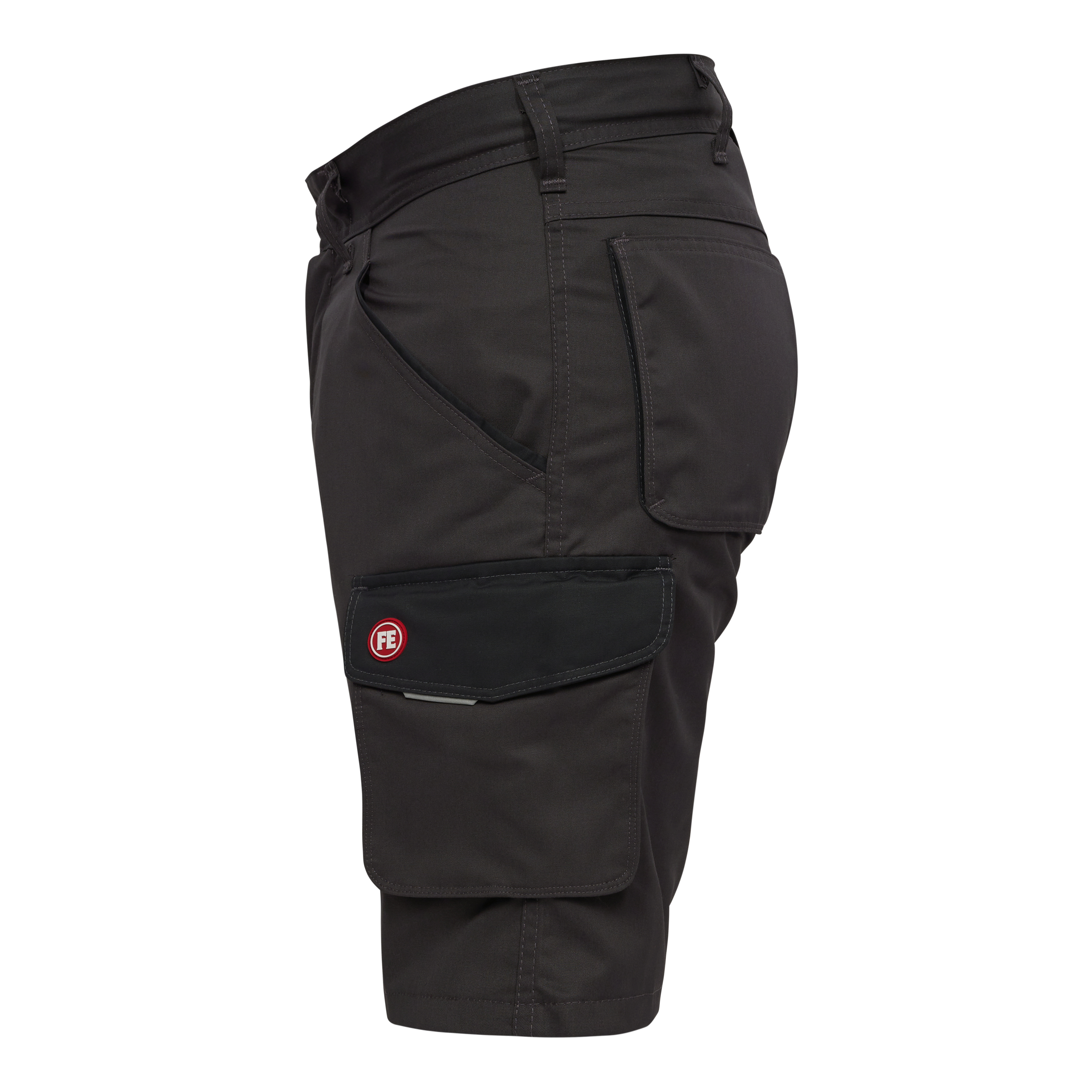 Engel Workwear Galaxy Light arbejdsshorts - Antrazitgrå/Sort [7920] / 72