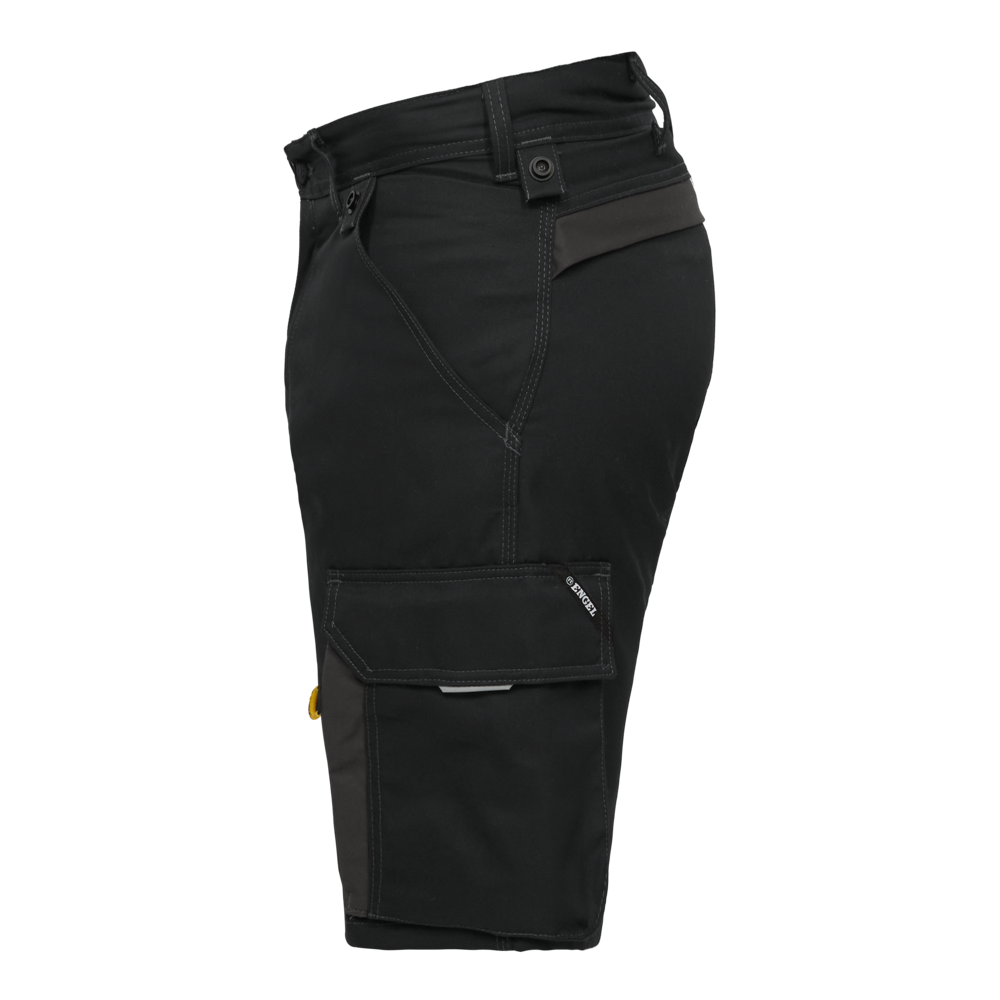 X-TREME Arbeitsshorts mit Stretch – Schwarz / Anthrazit Grau (Seite links)