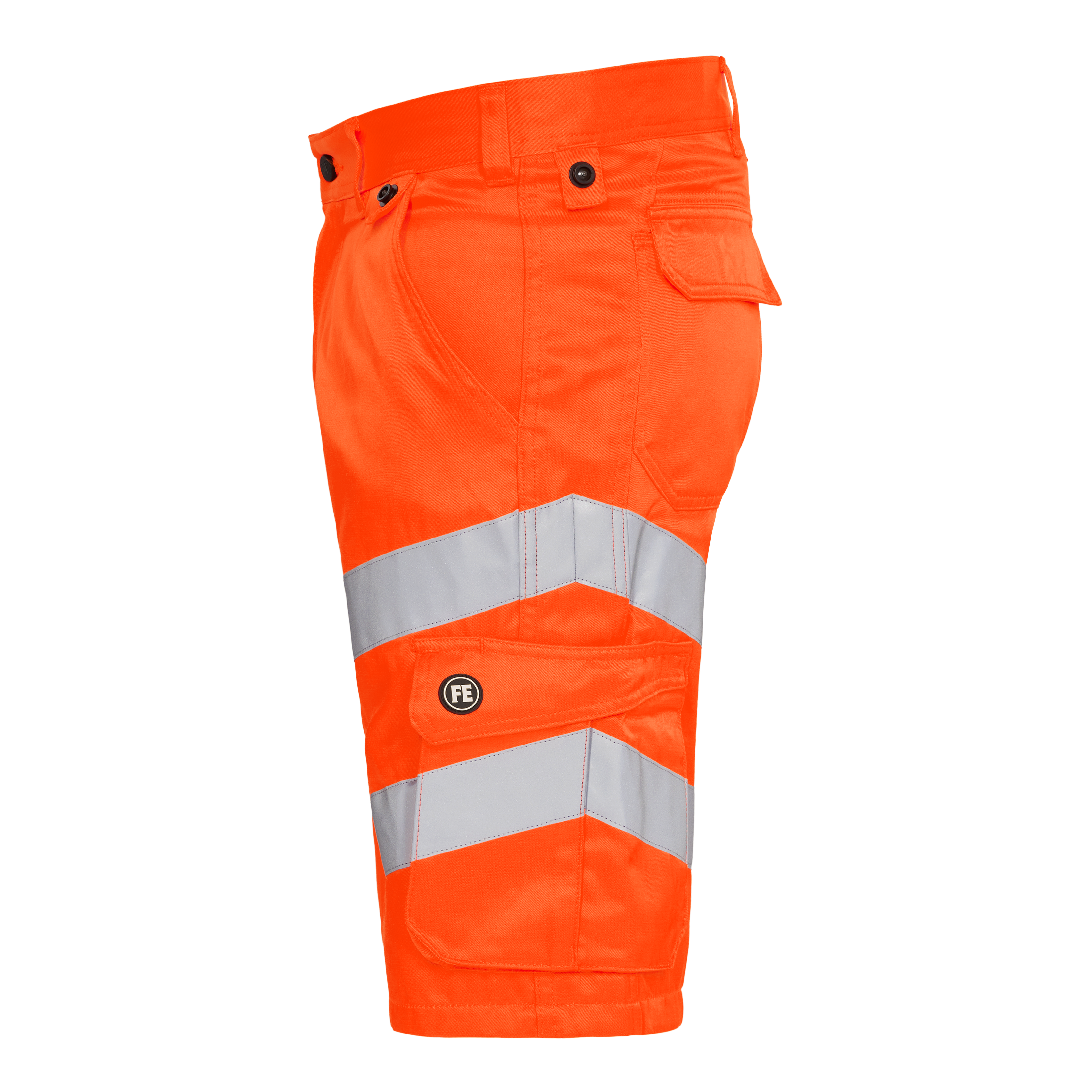 Engel Workwear Safety Light arbejdsshorts - Hi-vis Orange [10] / 72