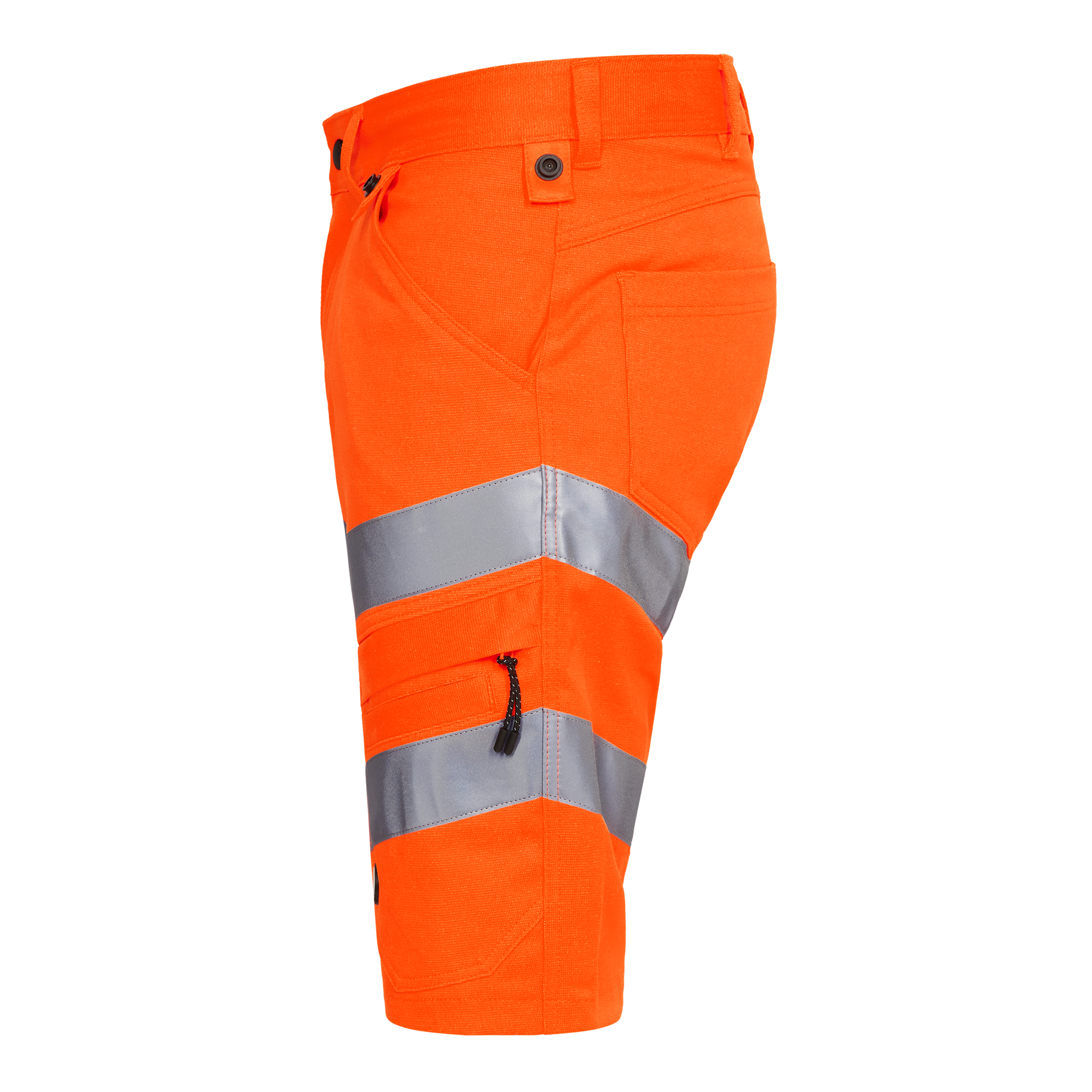 Engel Workwear Safety arbejdsshorts med 2-vejs stræk - Hi-vis Orange [10] / 72