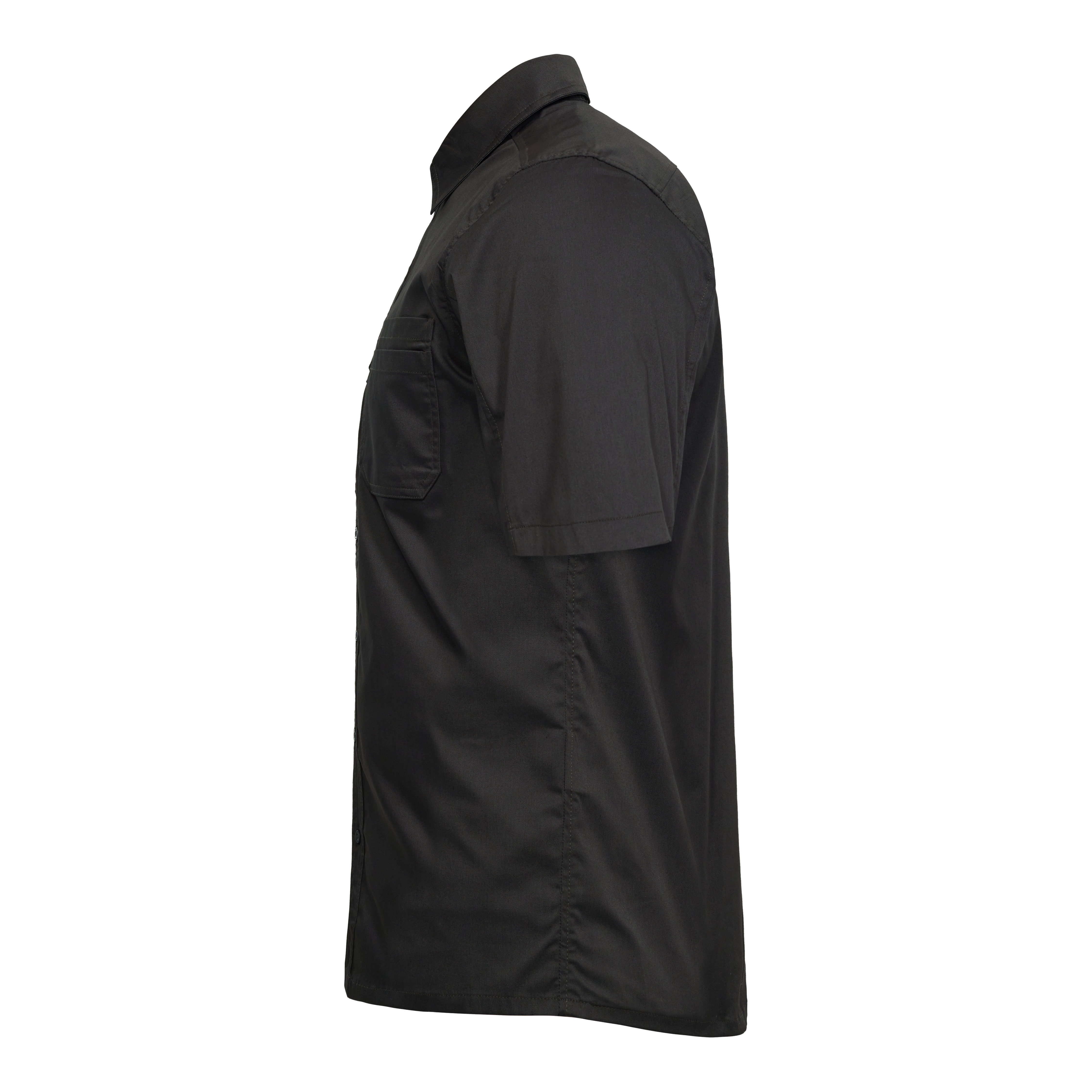 Engel Workwear Extend kortærmet skjorte med stræk - Antrazitgrå [79] / XS