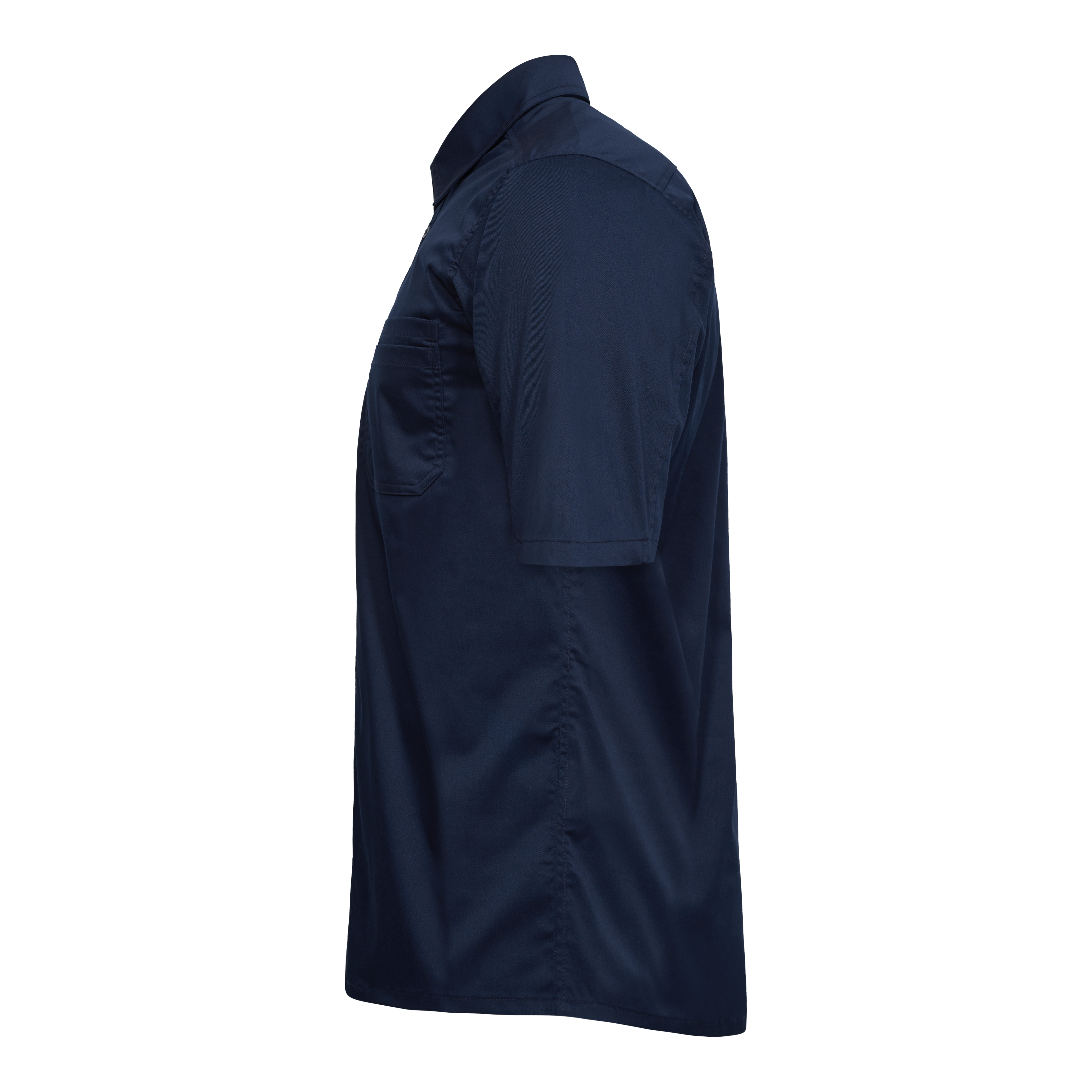 Engel Workwear Extend kortærmet skjorte med stræk - Blue Ink [165] / XS