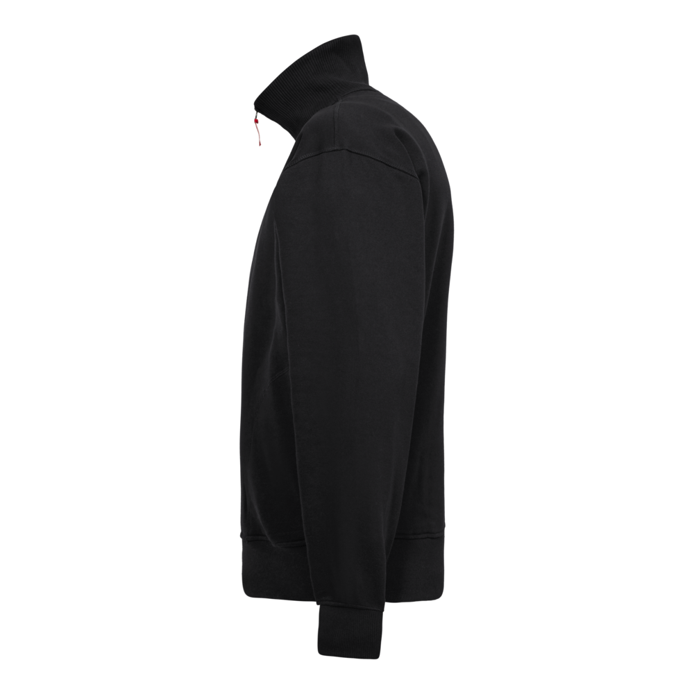EXTEND Sweatshirt mit hohem Kragen – Schwarz (Seite links)