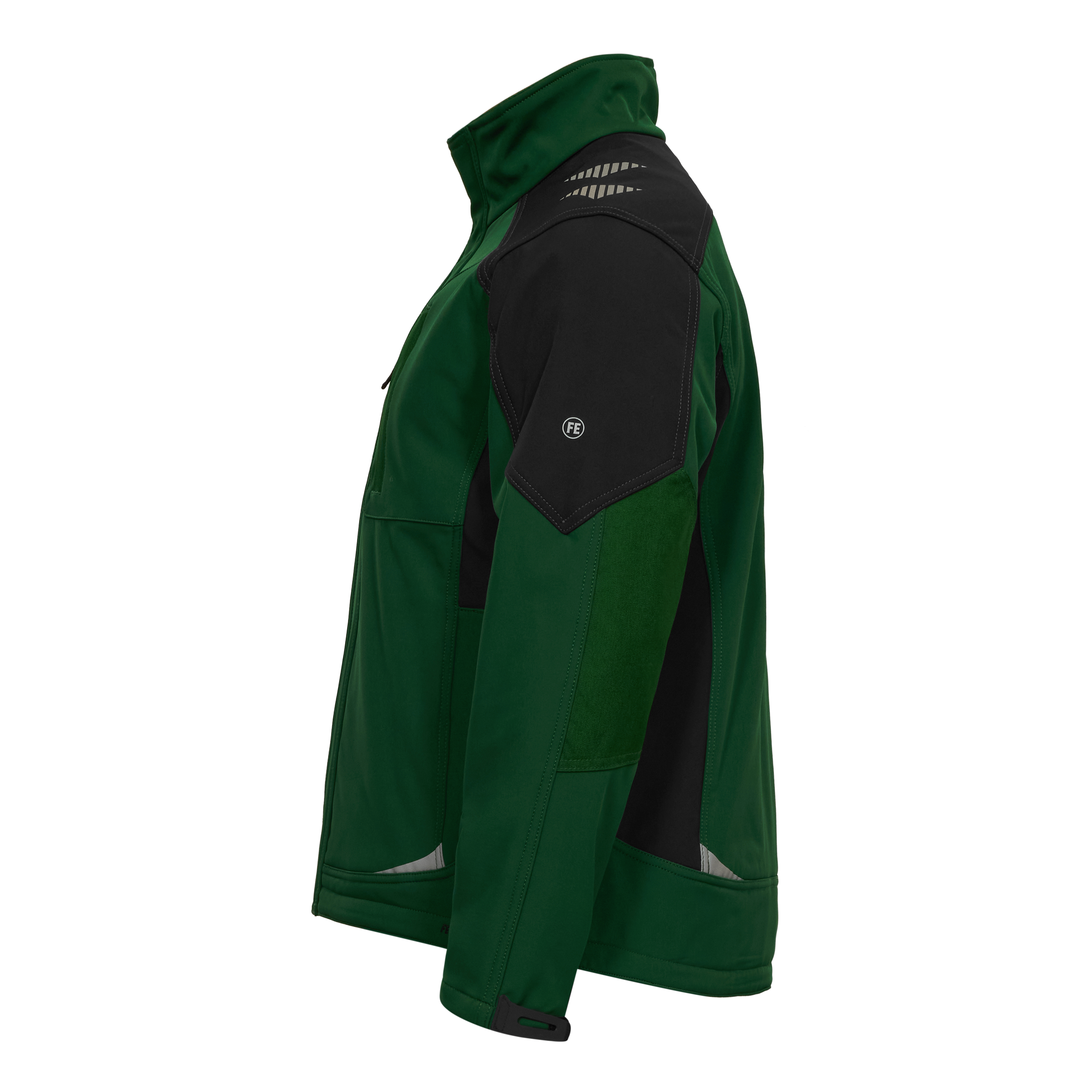 Engel Workwear Galaxy softshelljakke - Grøn/Sort [120] / XS