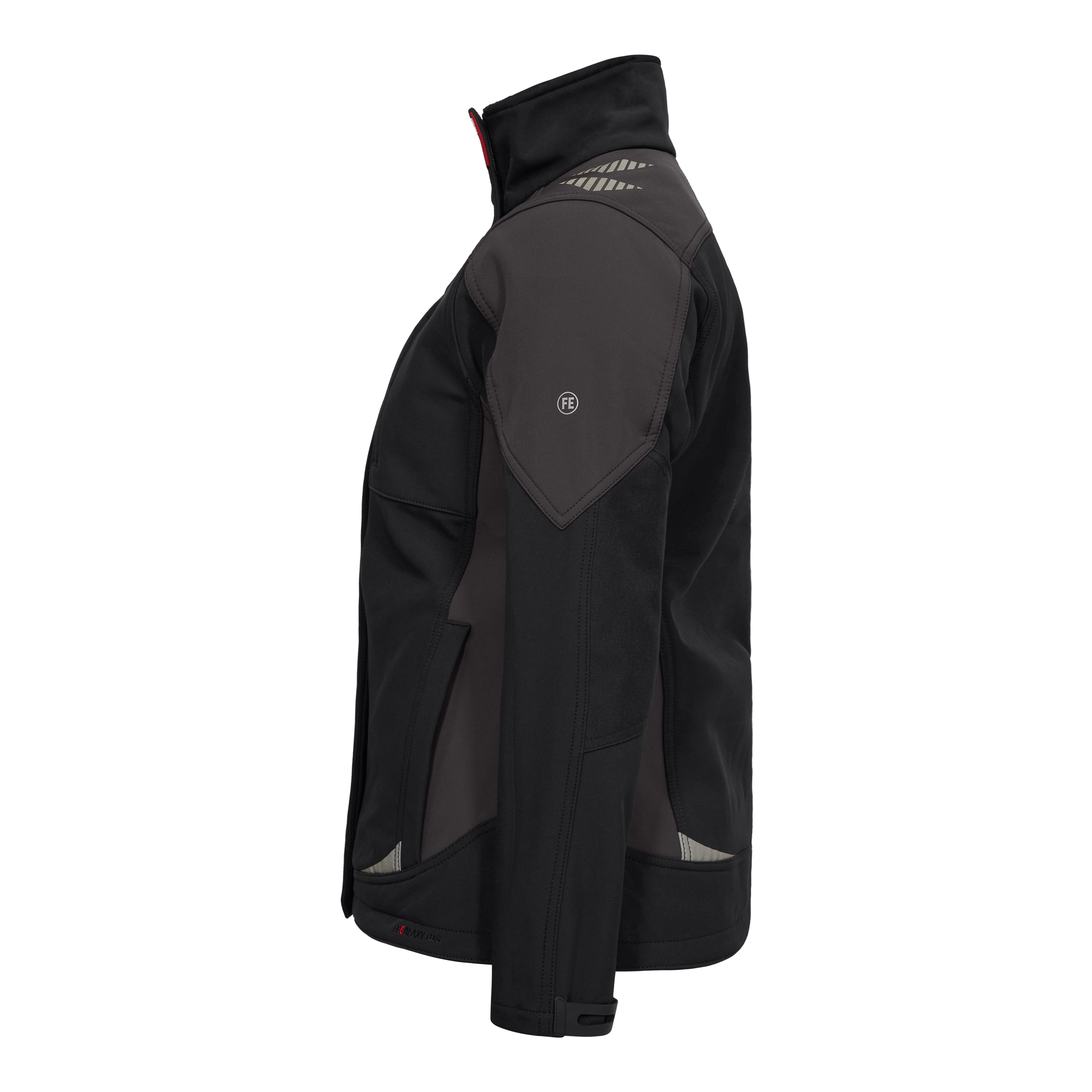 Engel Workwear Galaxy dame softshelljakke - Sort/Antrazitgrå [2079] / XS