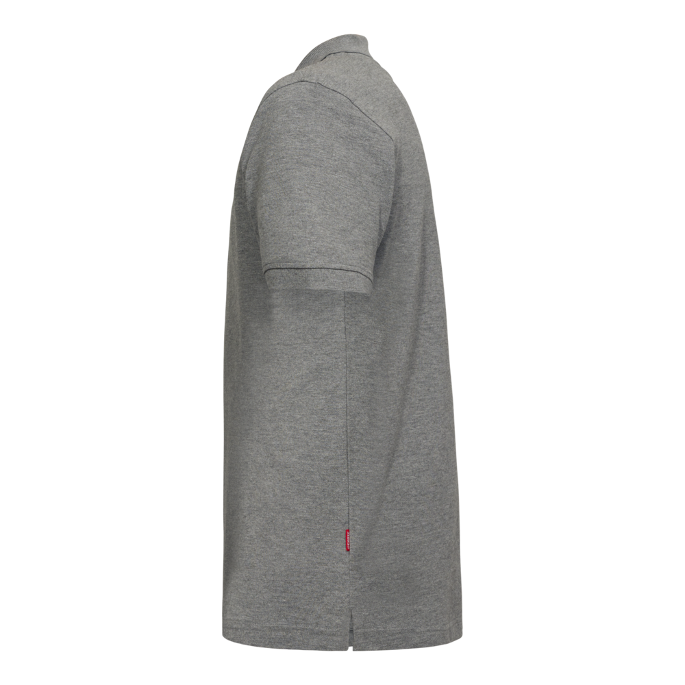 EXTEND Poloshirt mit Stretch – Graumeliert (Seite links)