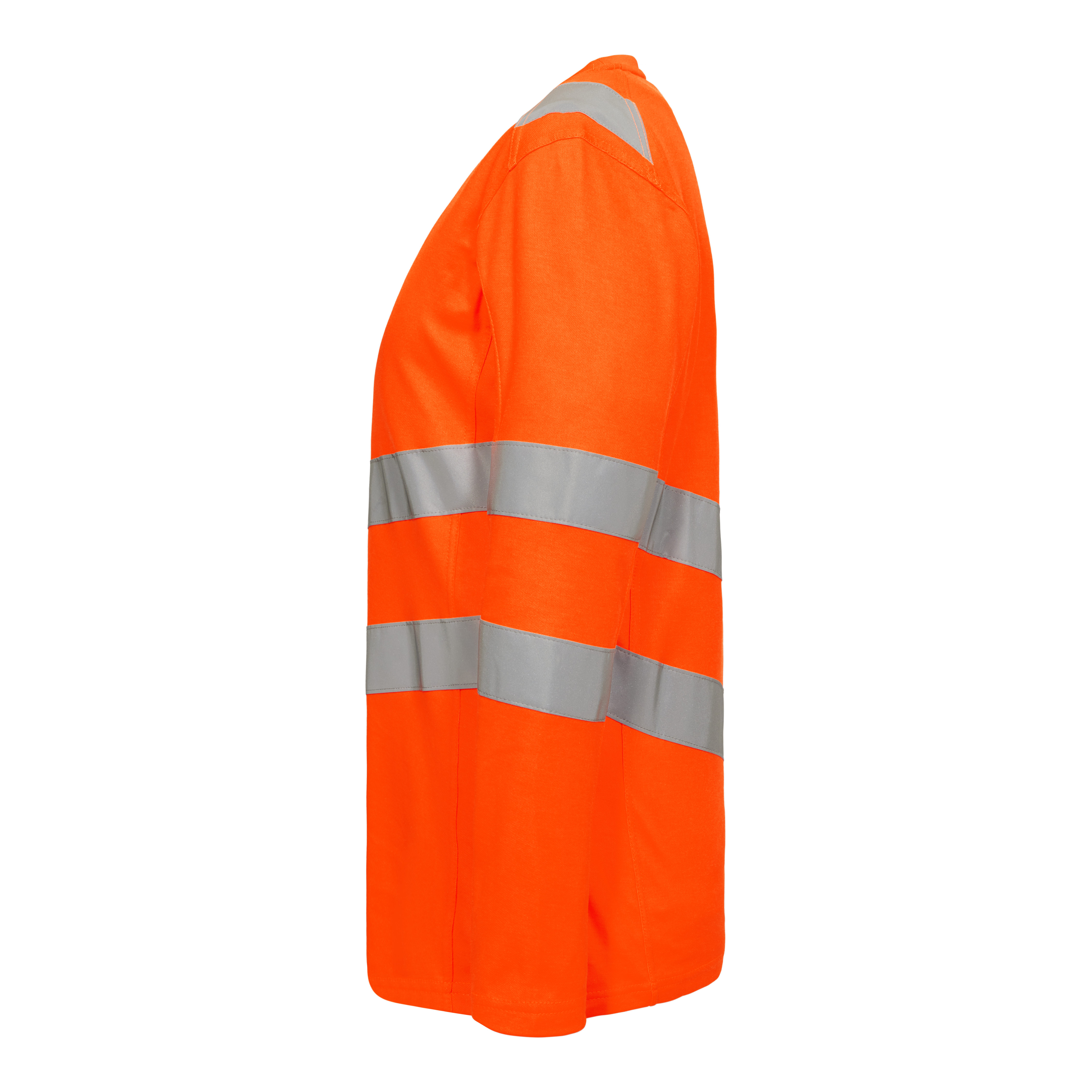 Engel Workwear Safety dame langærmet T-shirt - Hi-vis Orange [10] / XS