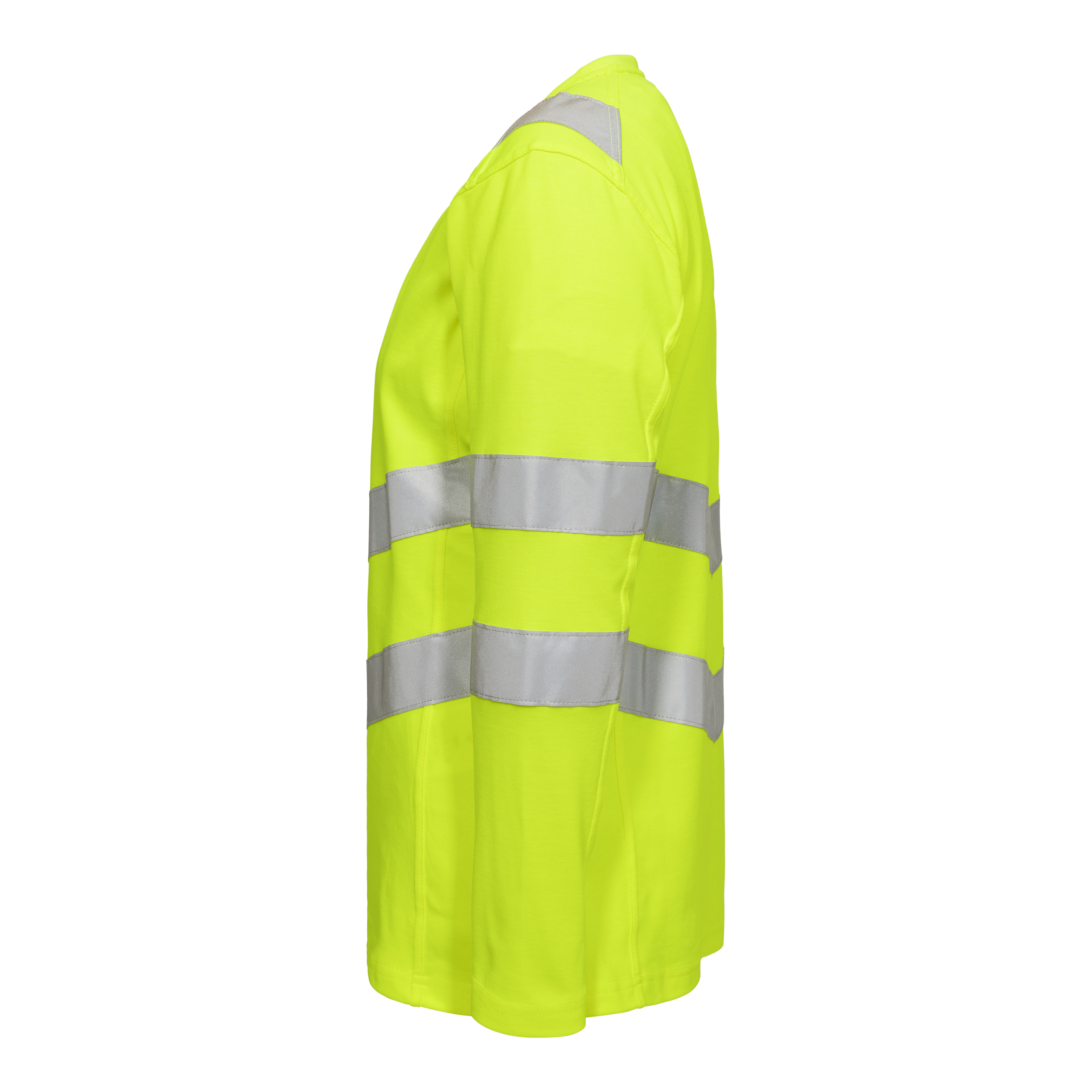 Engel Workwear Safety dame langærmet T-shirt - Gul [38] / XS
