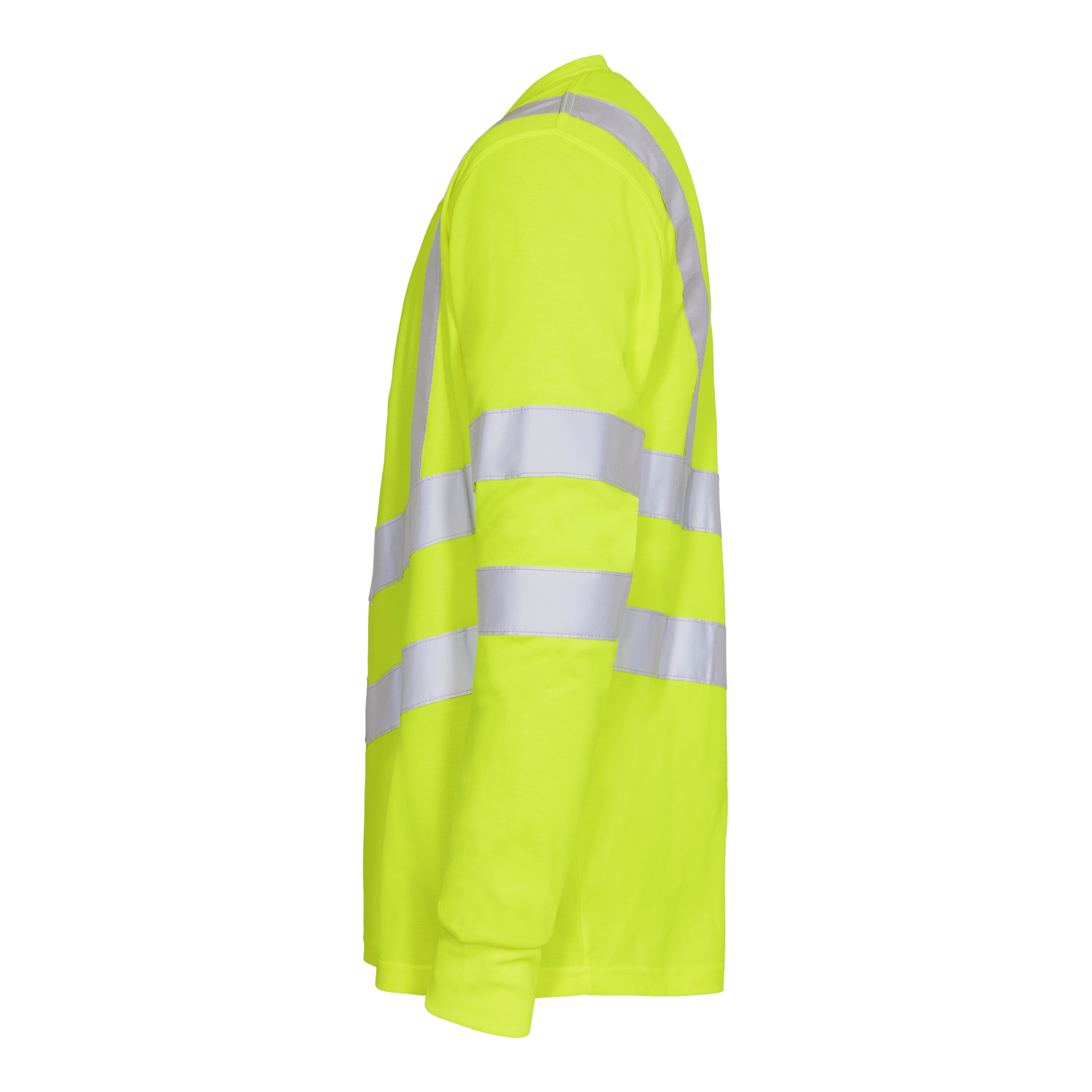 Engel Workwear Safety Grandad langærmet T-shirt - Gul [38] / XS