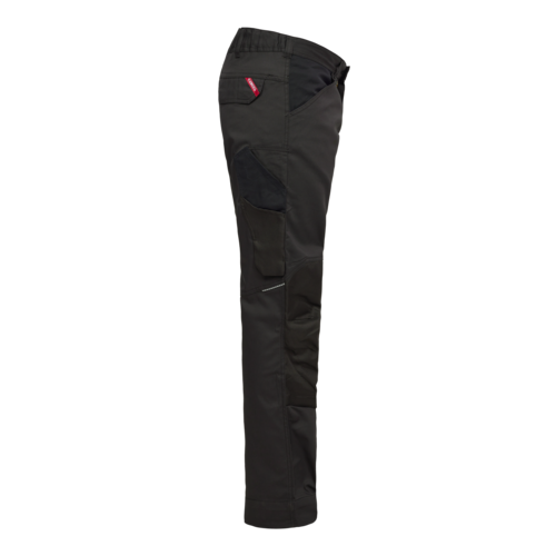 Pantalon De Travail Stretch X Würth MODYF – Gris, Tissu Élastique, 7 Poches, Genoux Préformés, Norme EN 14404