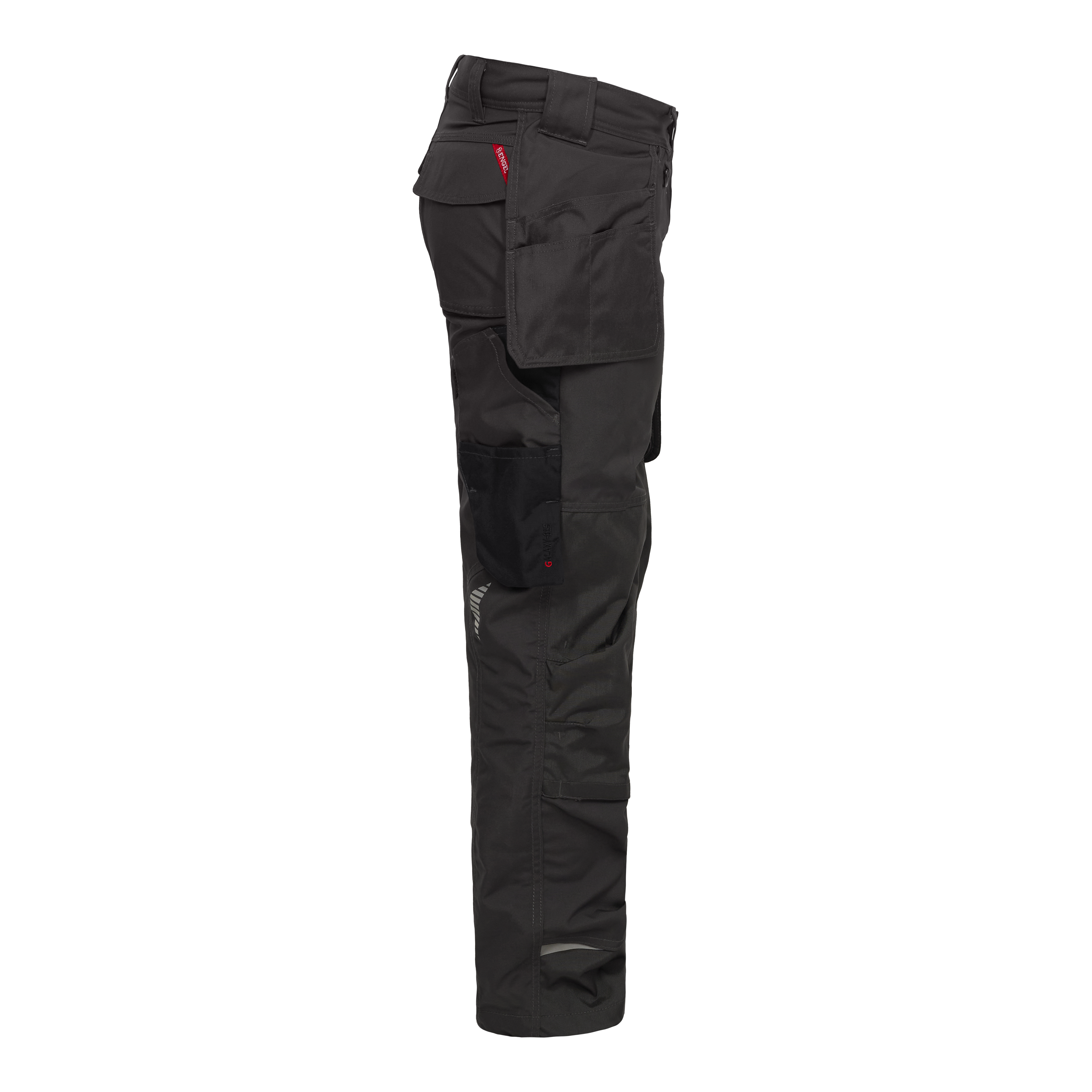 Engel Workwear Galaxy arbejdsbukser med hængelommer - Antrazitgrå/Sort [7920] / K80