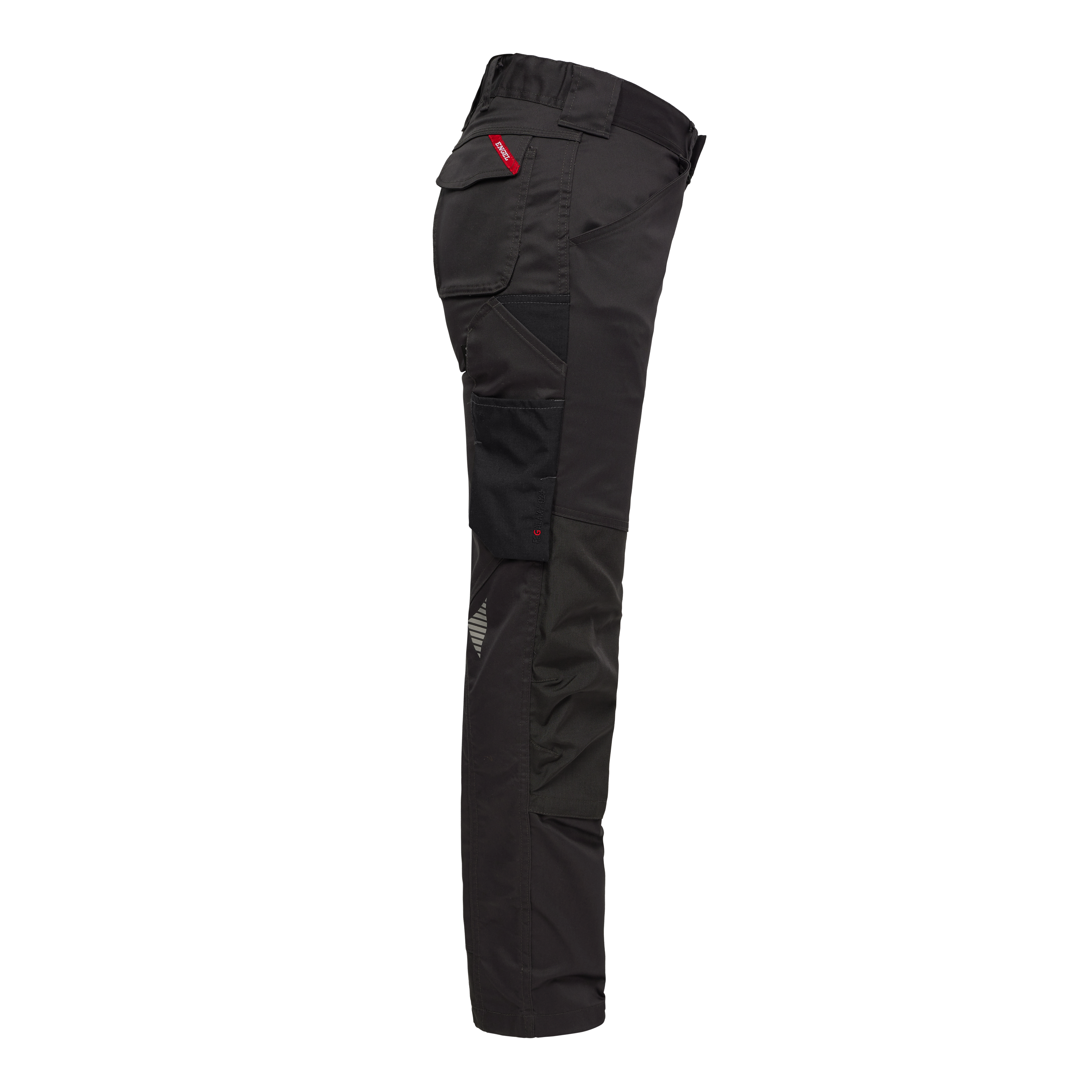 Engel Workwear Galaxy dame arbejdsbukser med 2-vejs stræk - Antrazitgrå/Sort [7920] / 34