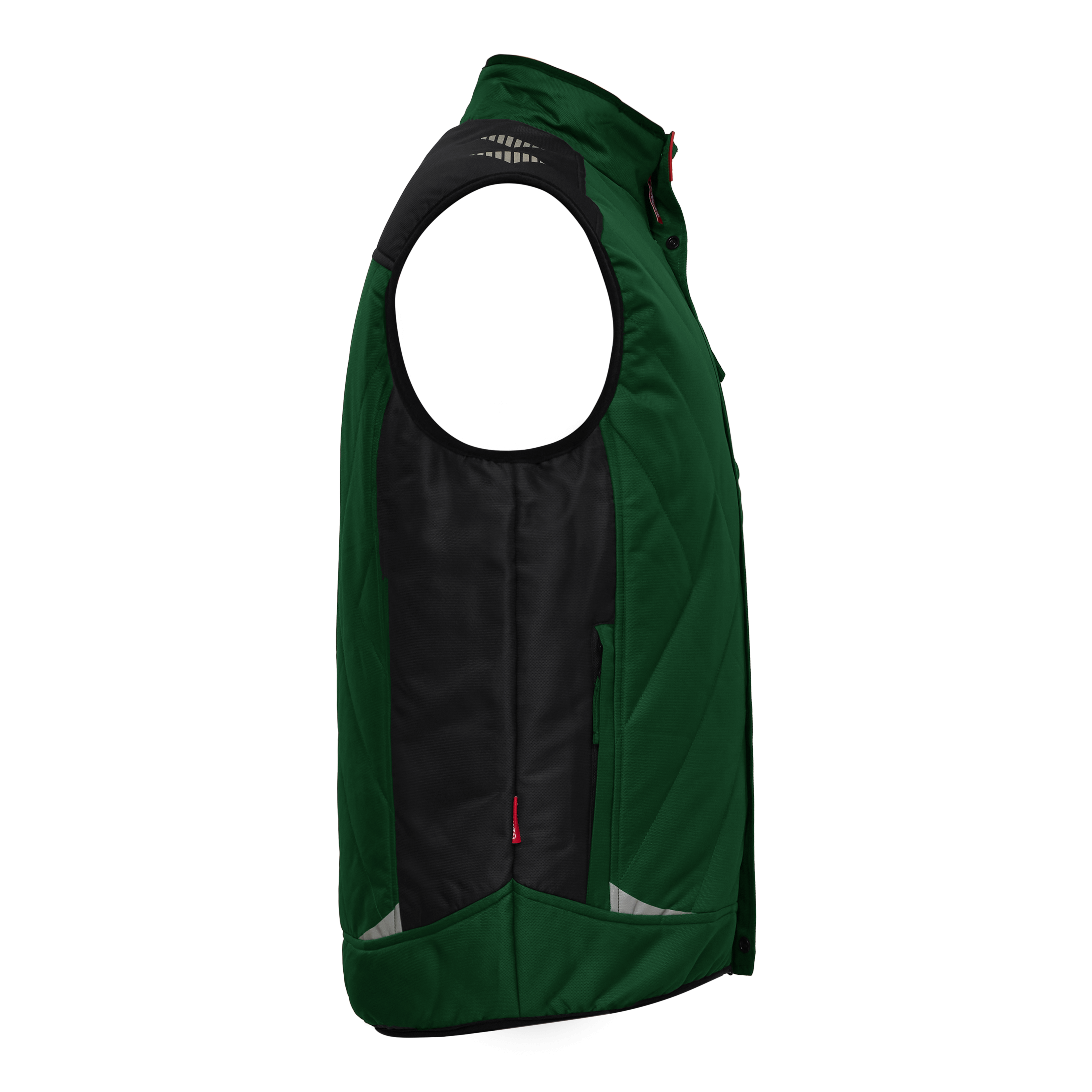 Engel Workwear Galaxy quiltet vintervest - Grøn/Sort [120] / XS