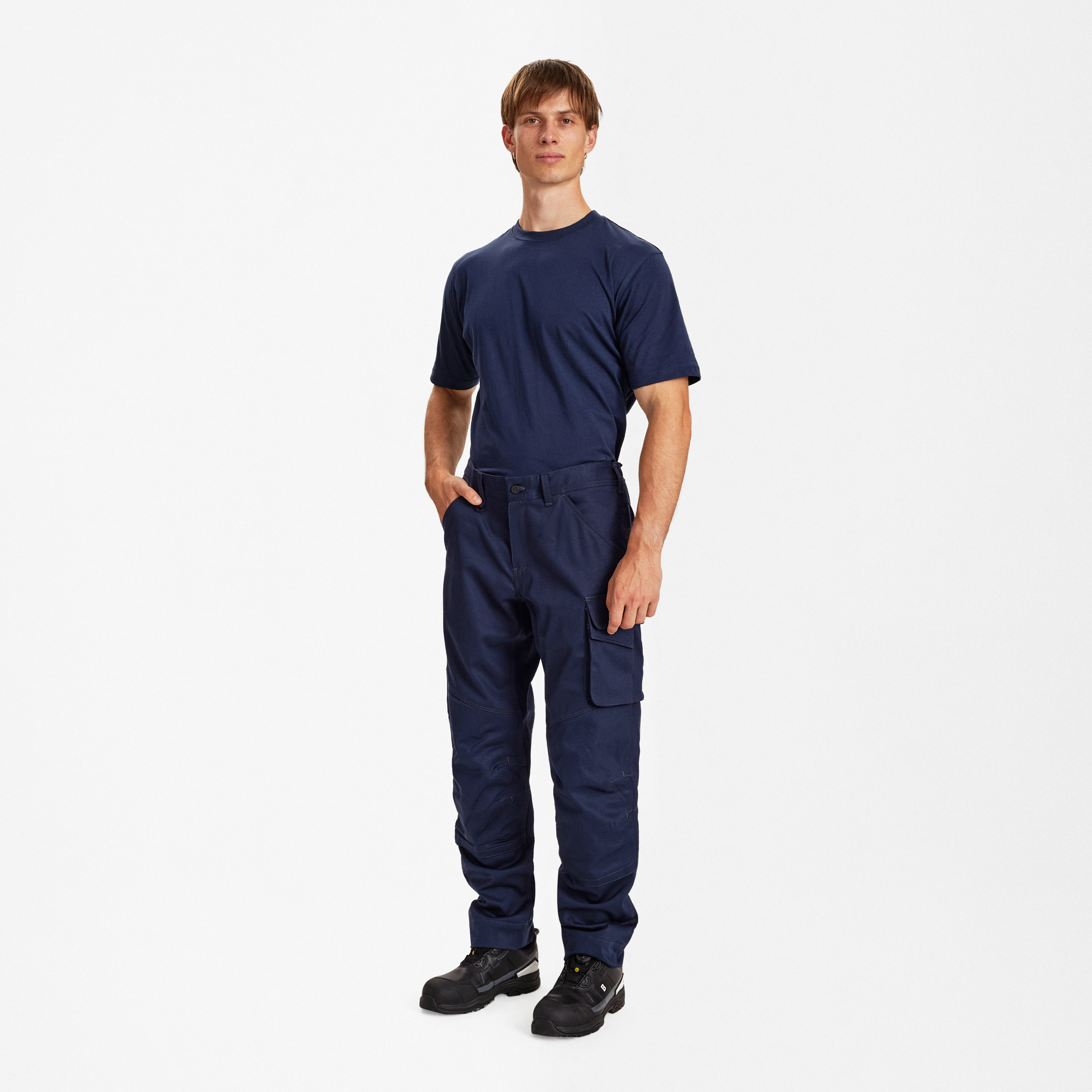 Engel Workwear WelCot arbejdsbukser - Blue Ink [165] / K80