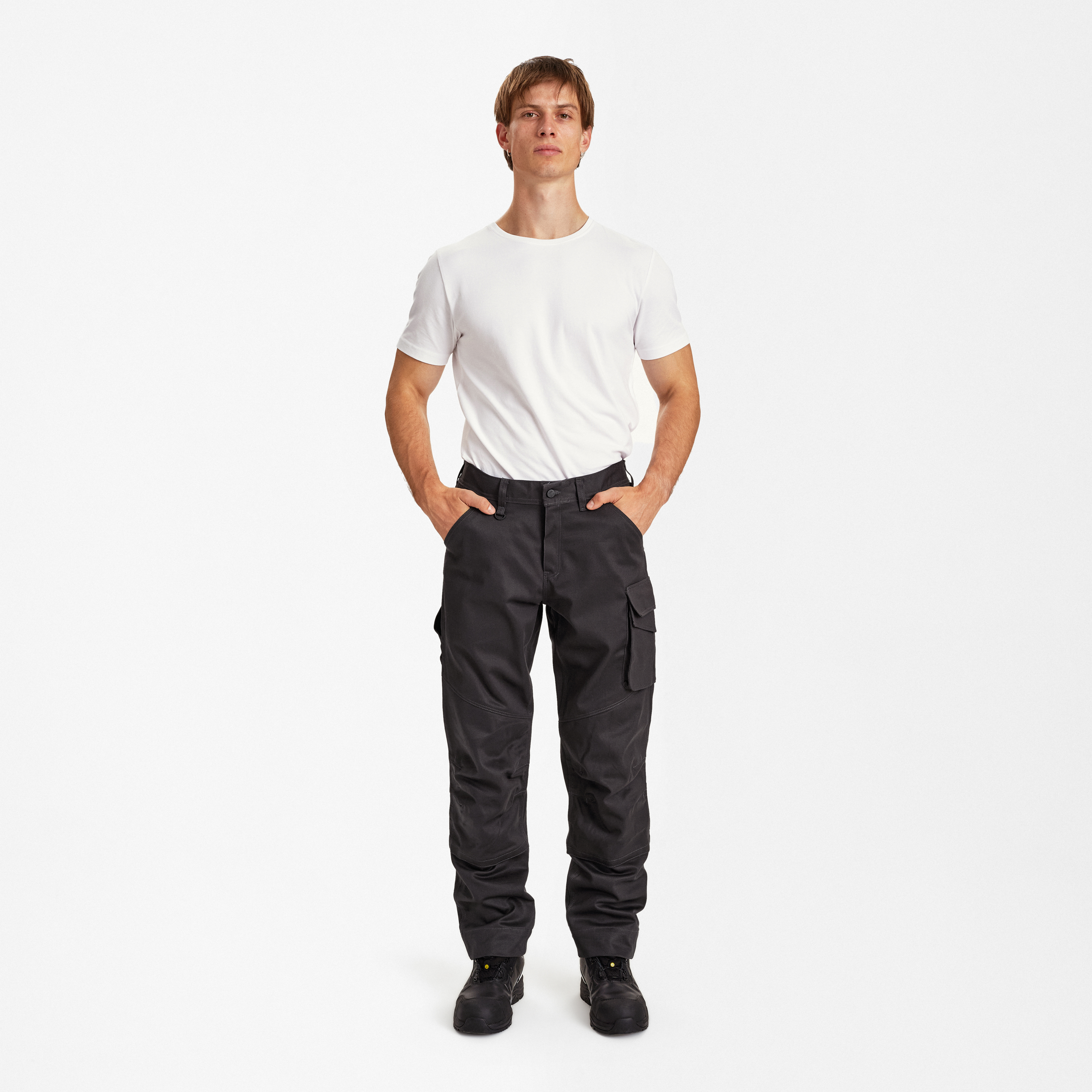 Engel Workwear WelCot arbejdsbukser - Antrazitgrå [79] / K80