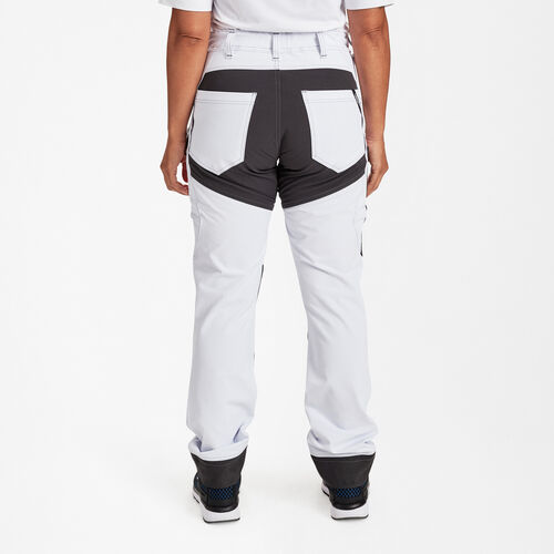 Pantalon Imprimé Diamant Crown & Ivy – Bleu Marine/blanc, Taille 16, Coupe Droite, Extensible