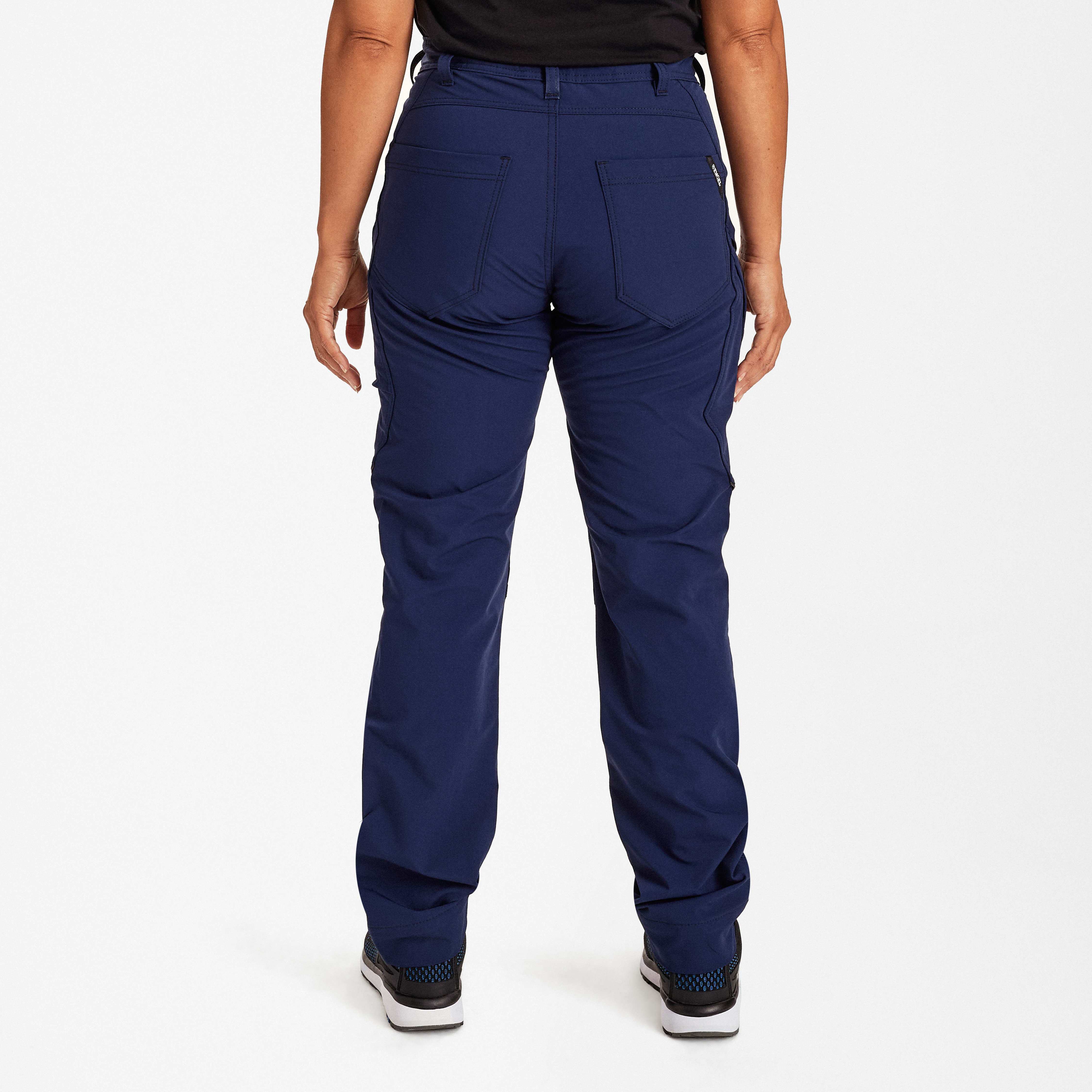 Engel Workwear X-treme dame servicebukser med 4-vejs stræk - Blue Ink [165] / 34