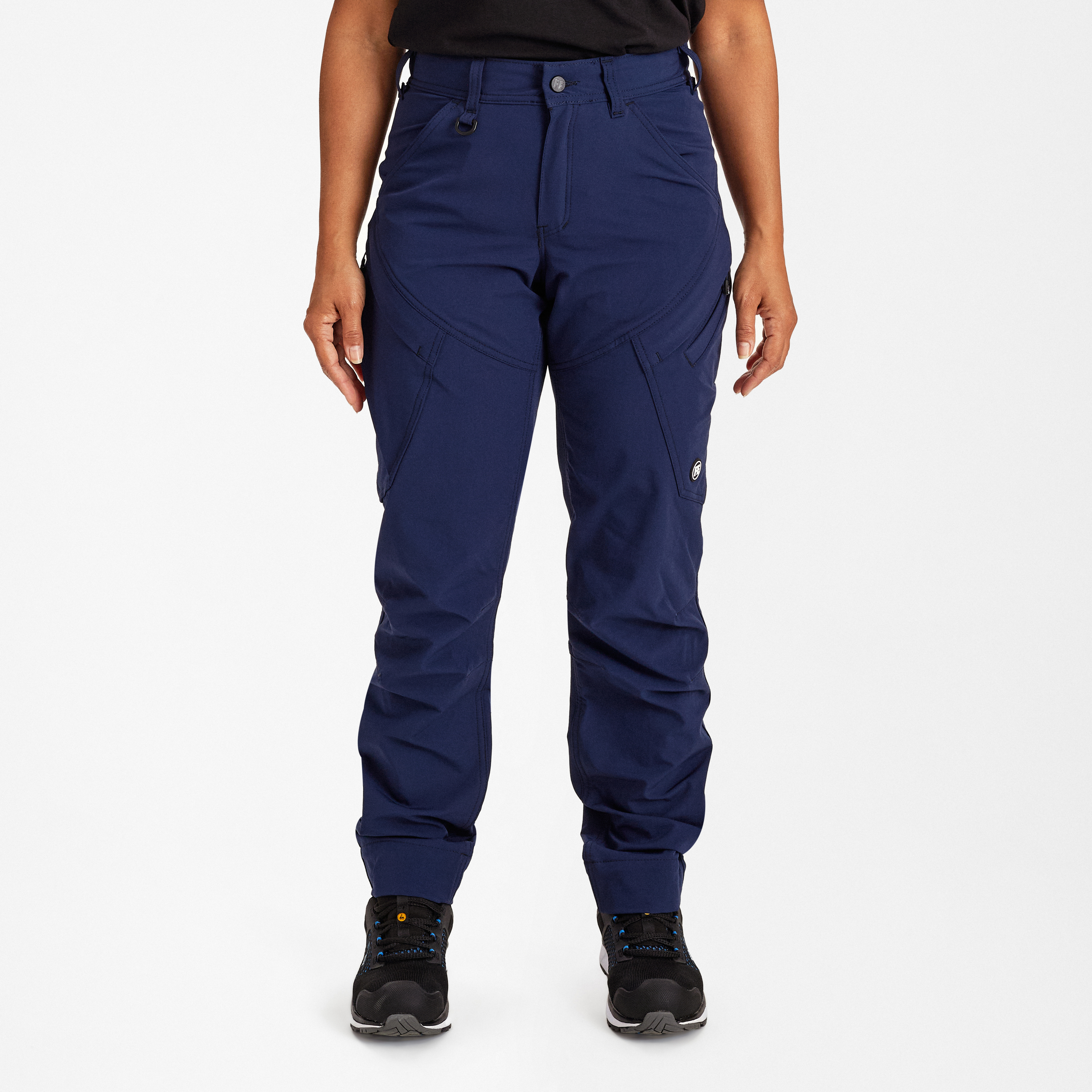 Engel Workwear X-treme dame servicebukser med 4-vejs stræk - Blue Ink [165] / 34