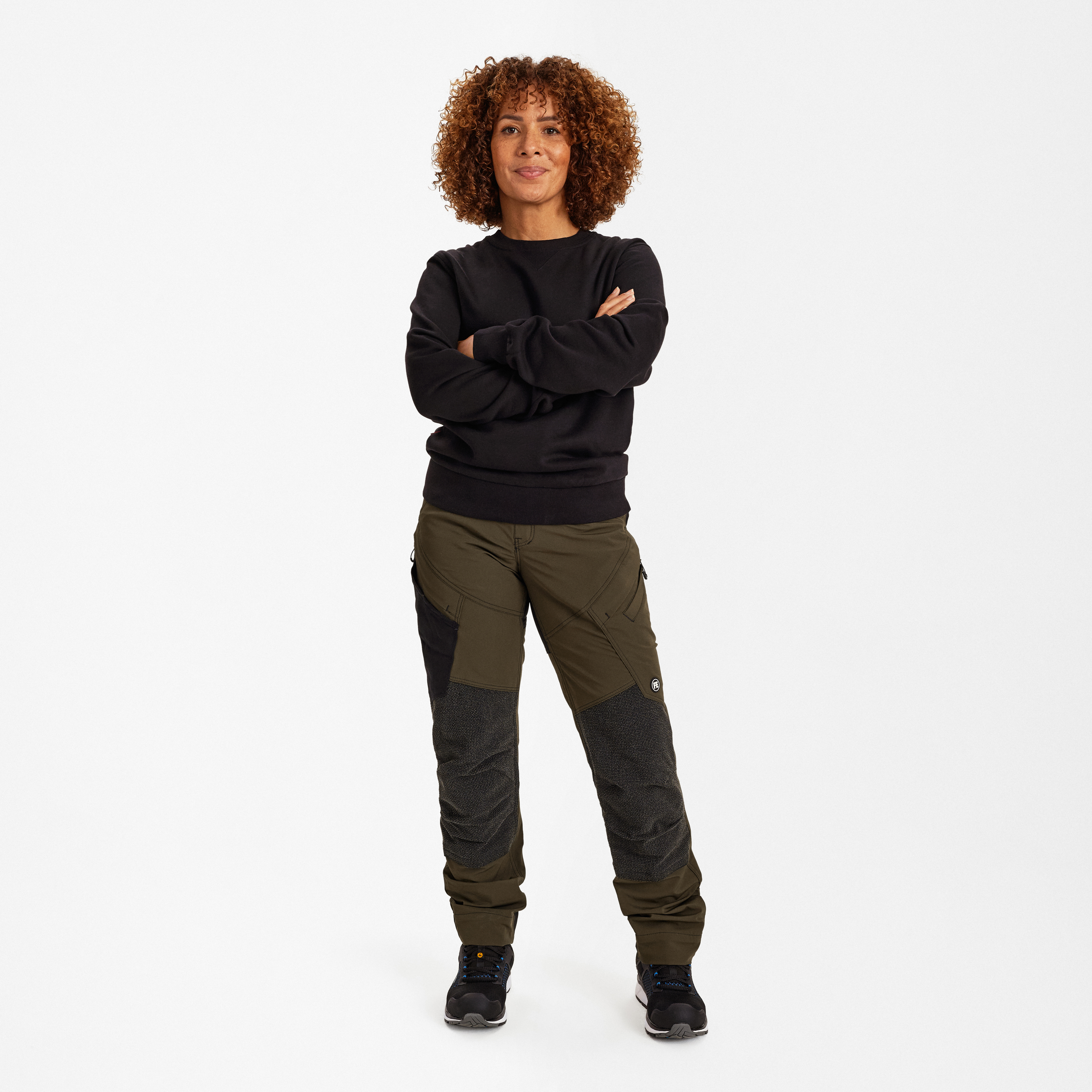 Engel Workwear X-treme dame arbejdsbukser med 4-vejs stræk - Forest Green [53] / 34