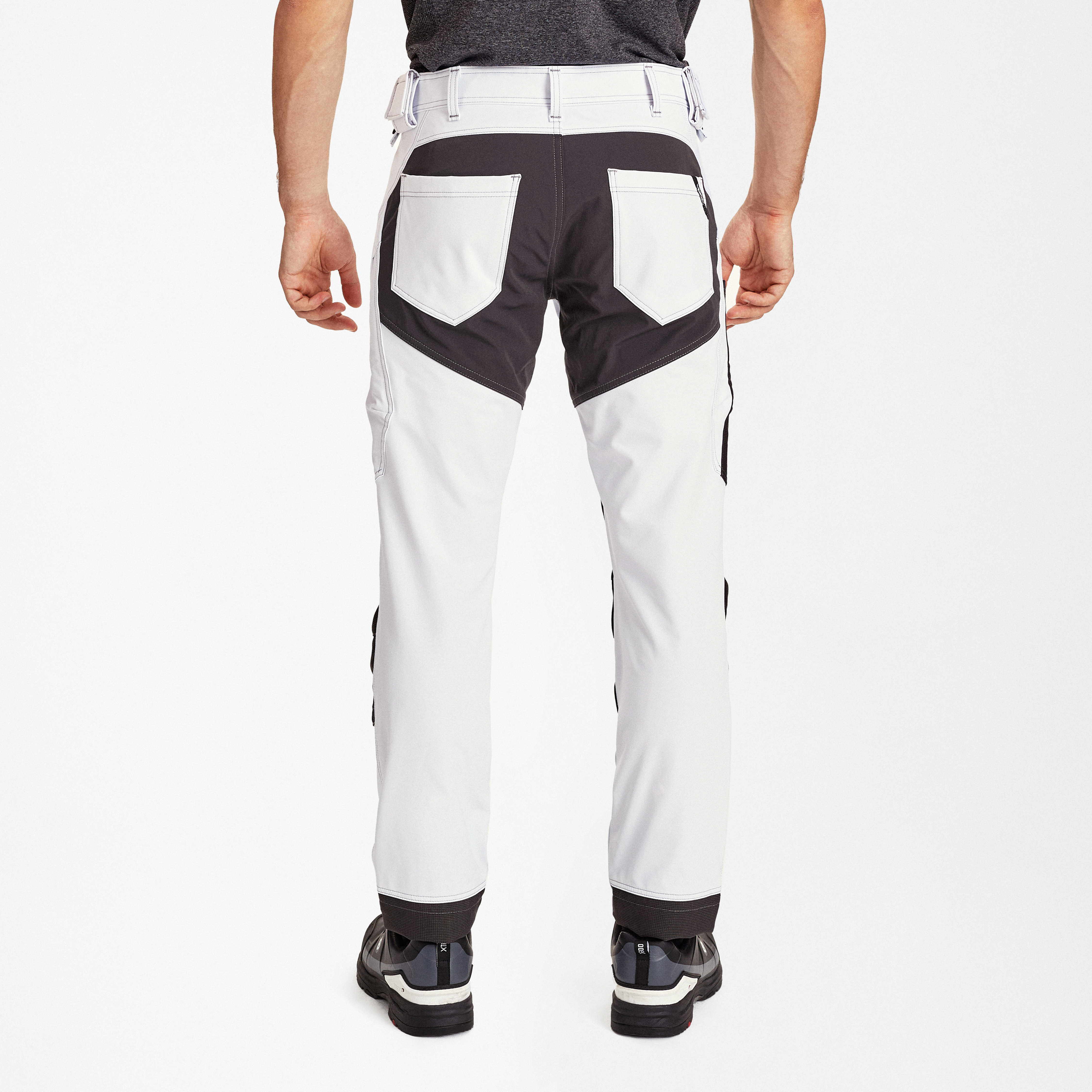 Engel Workwear X-treme arbejdsbukser med 4-vejs stræk - Hvid [3] / K80