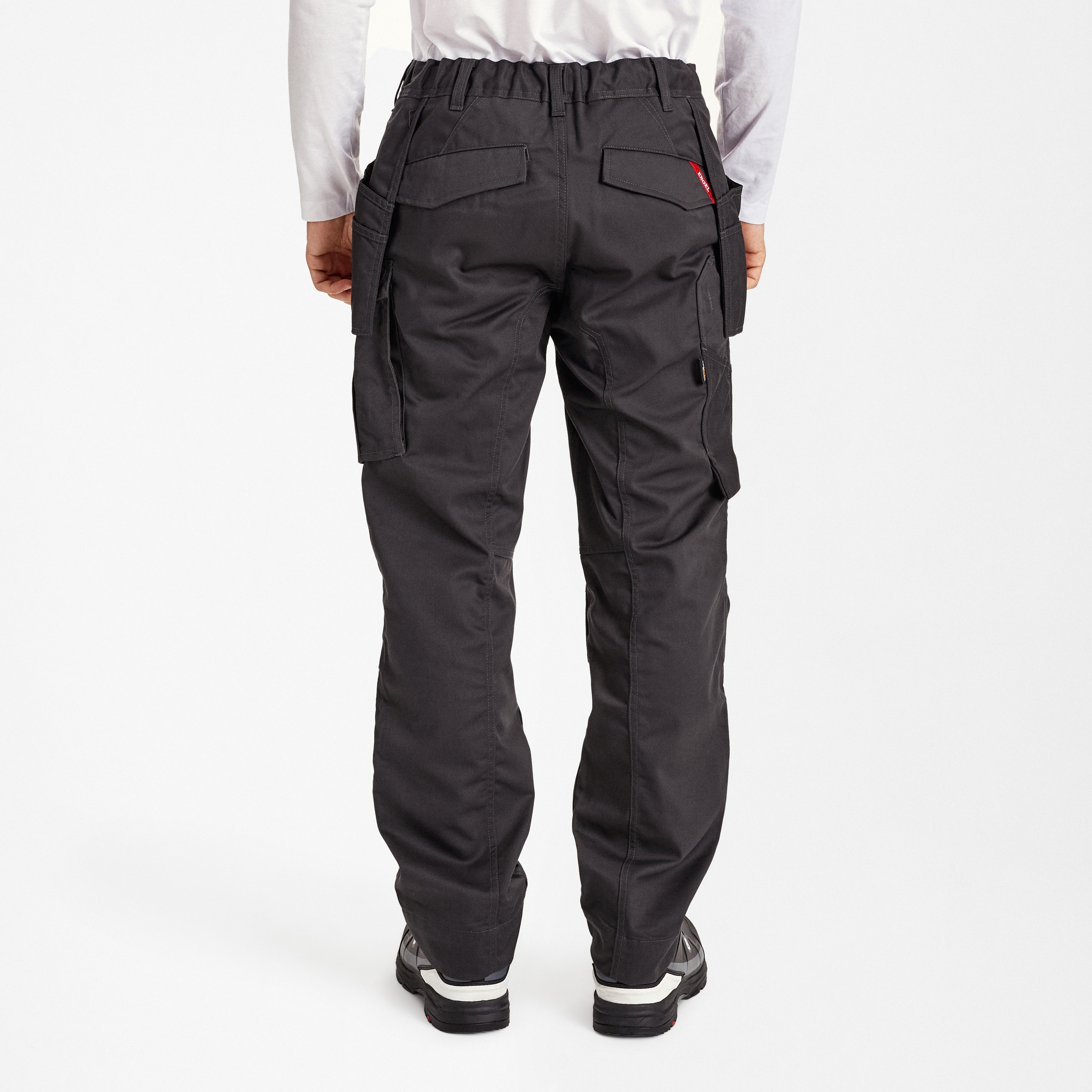 Engel Workwear Extend arbejdsbukser med hængelommer - Antrazitgrå [79] / K80