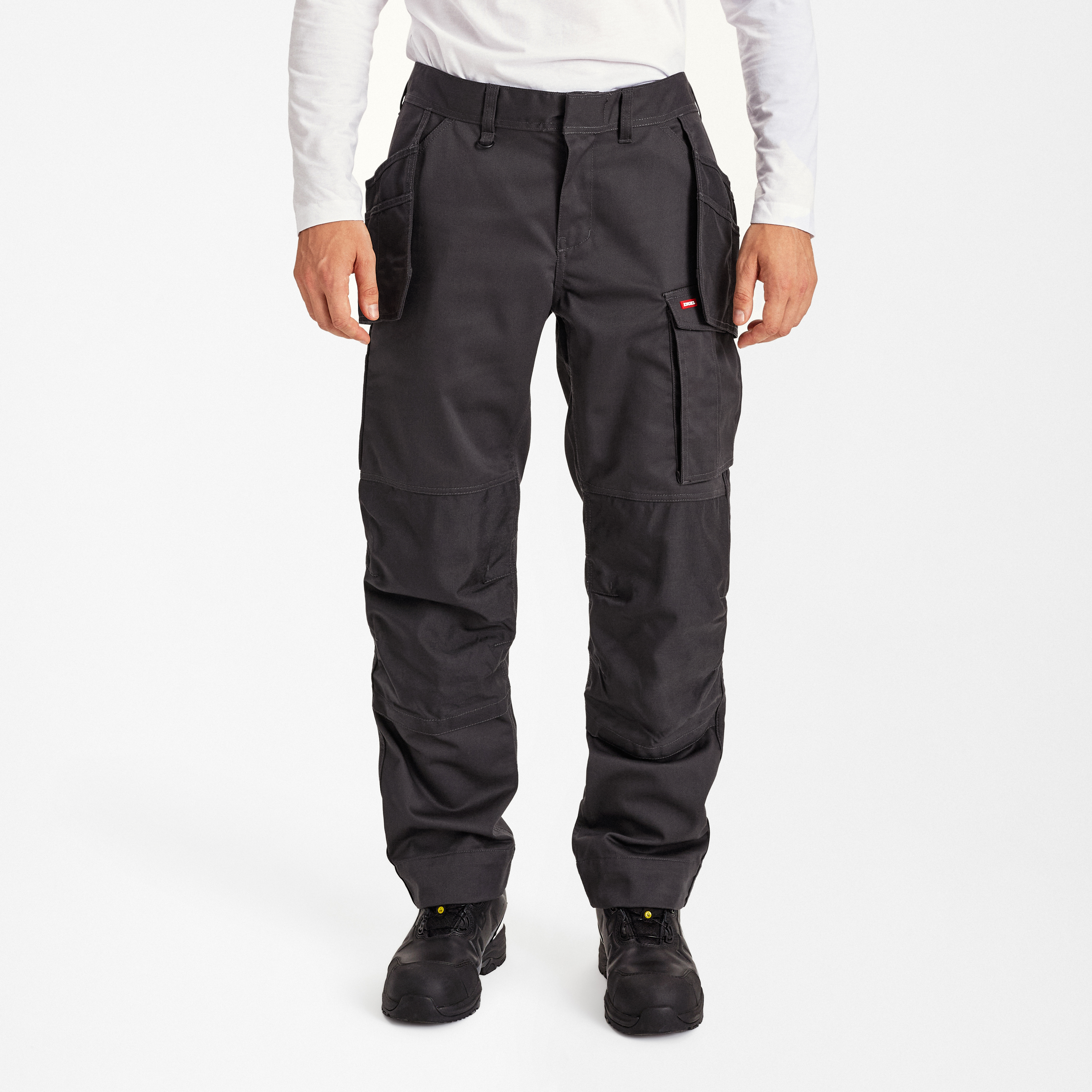 Engel Workwear Extend arbejdsbukser med hængelommer - Antrazitgrå [79] / K80