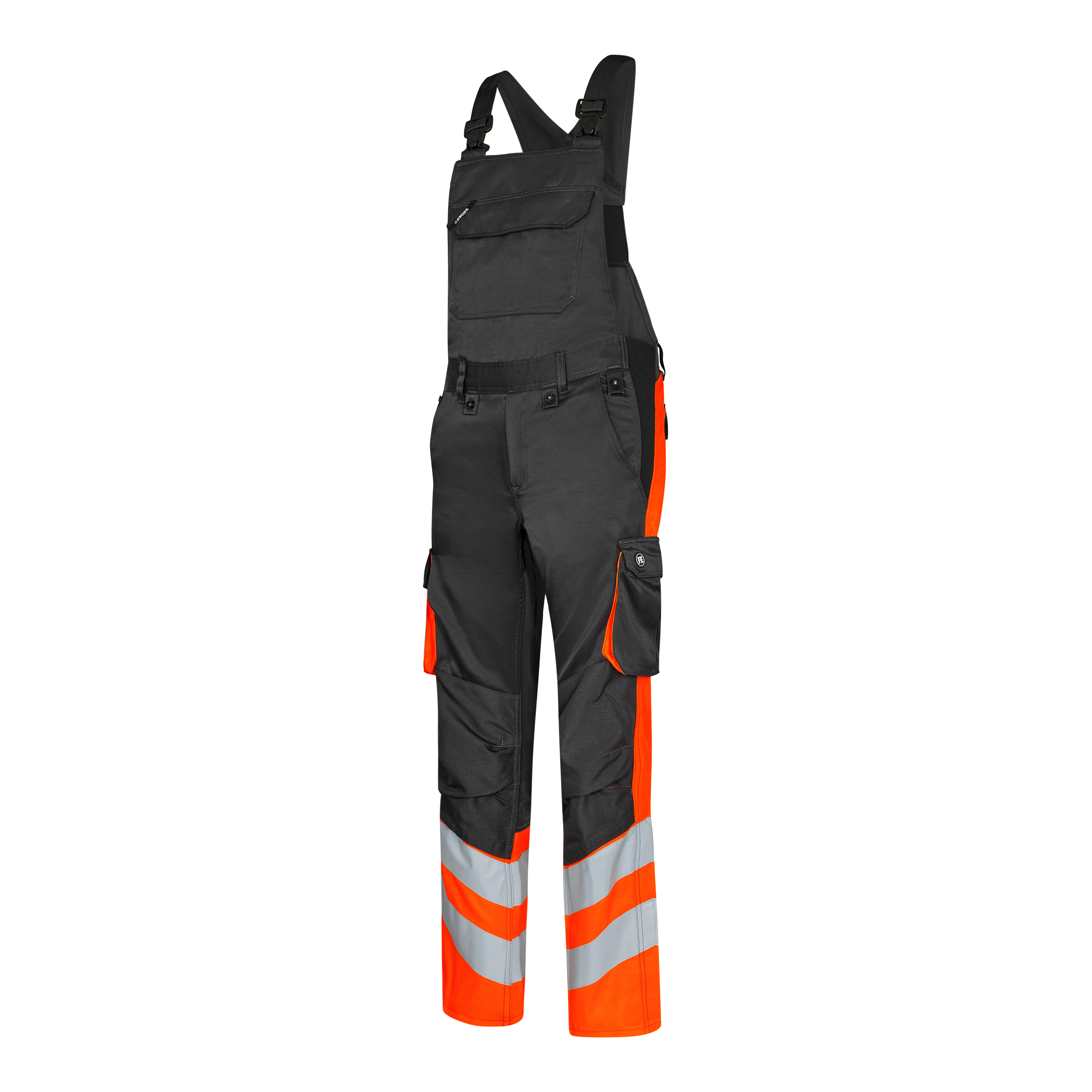 Engel Workwear Safety Light overall - Antrazitgrå/Orange [7910] / K80