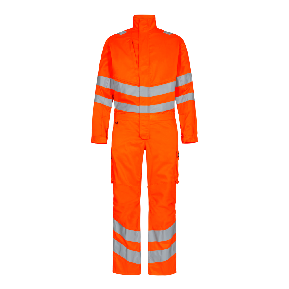 SAFETY Light Overall – Warnorange (Front)