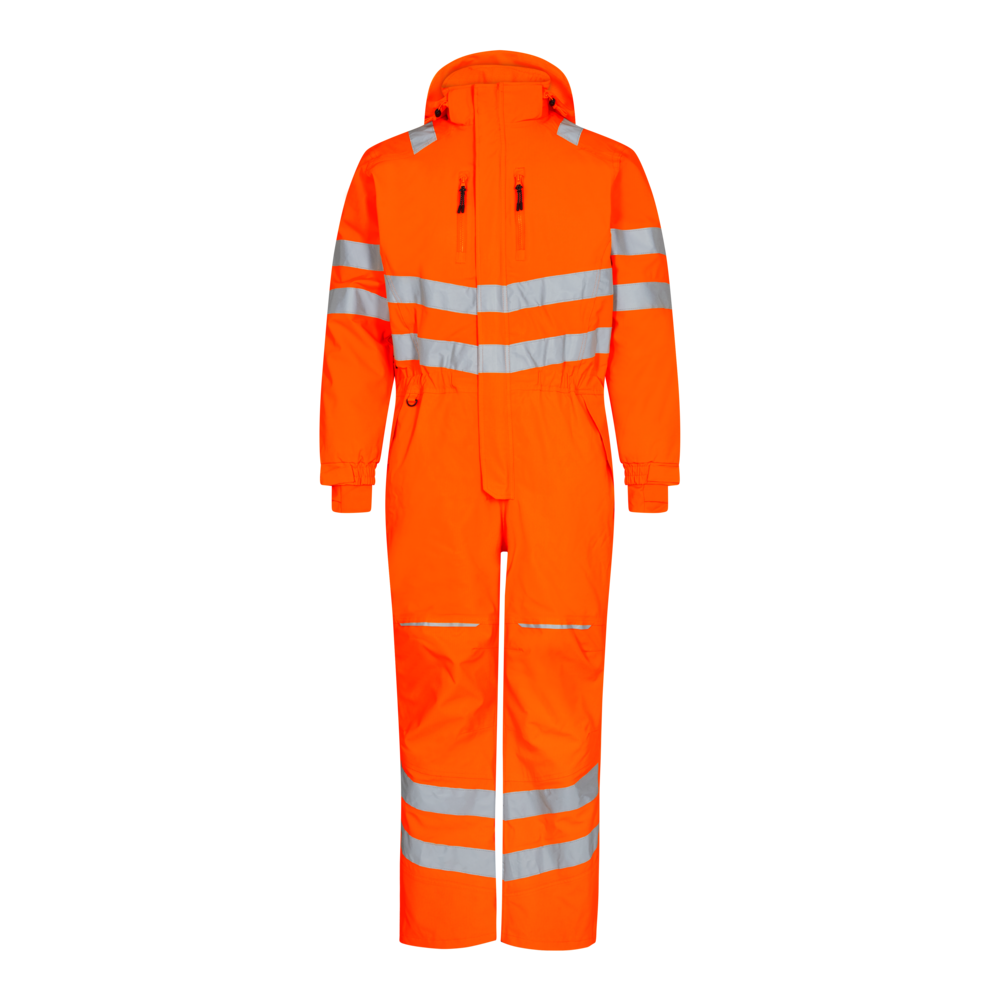 SAFETY Winteroverall – Warnorange (Front)