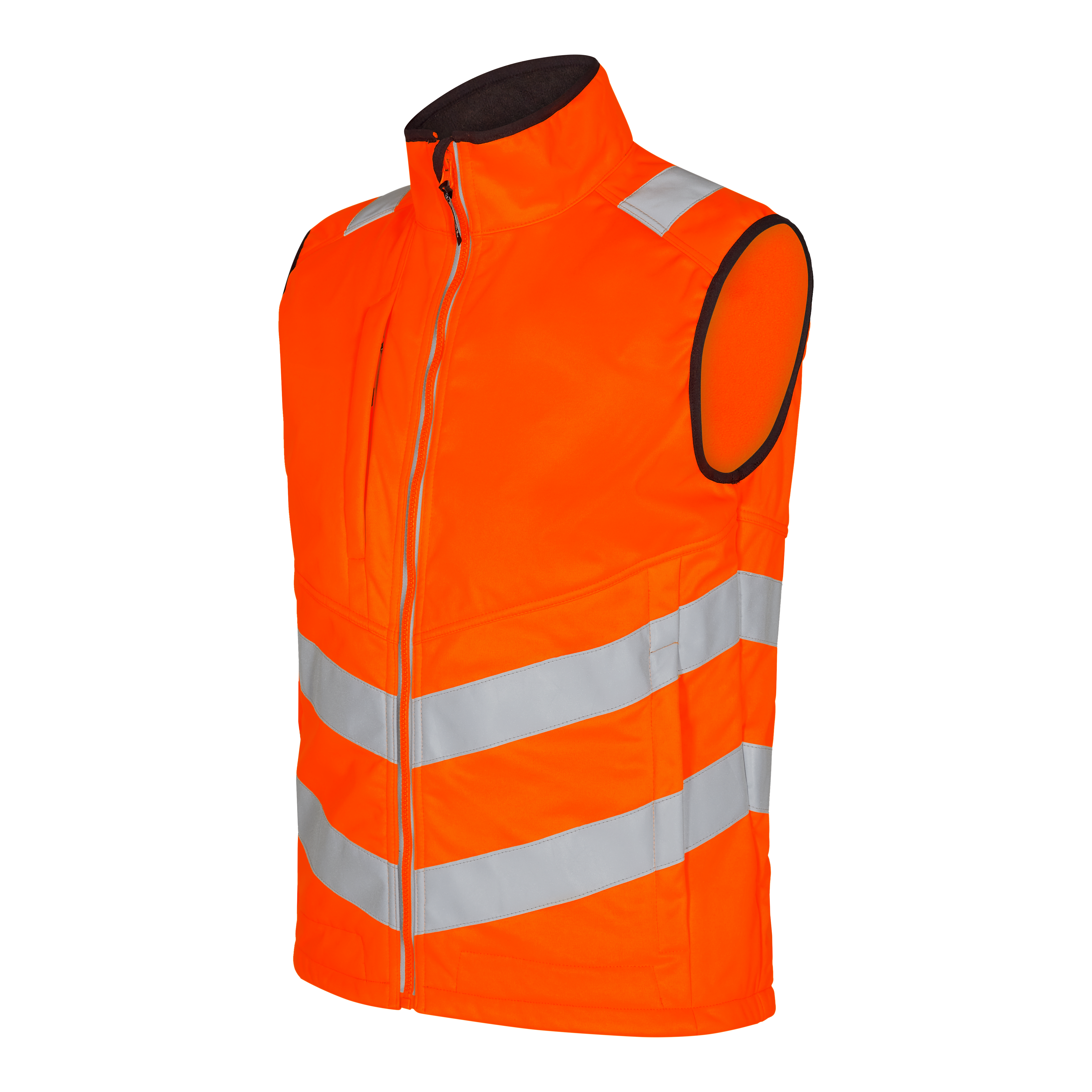 Engel Workwear Safety softshellvest - Hi-vis Orange [10] / XS