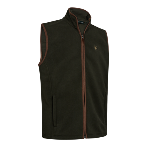 Cumbria Fleece Waistcoat - Forest Ember