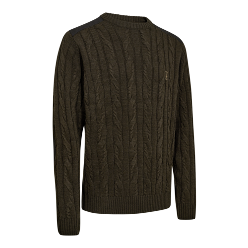 Randall Strickpullover mit Rundhalsausschnitt - Art Green