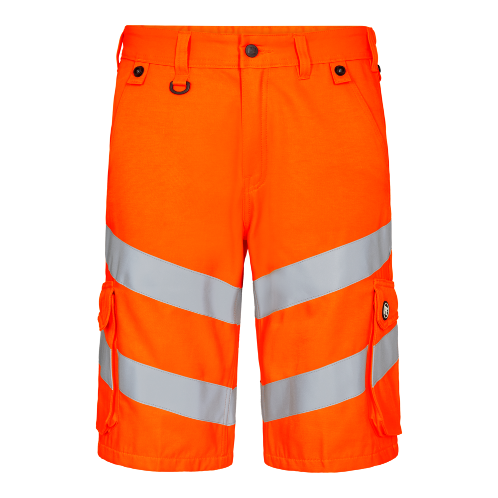 SAFETY Light Arbeitsshorts – Warnorange (Front)