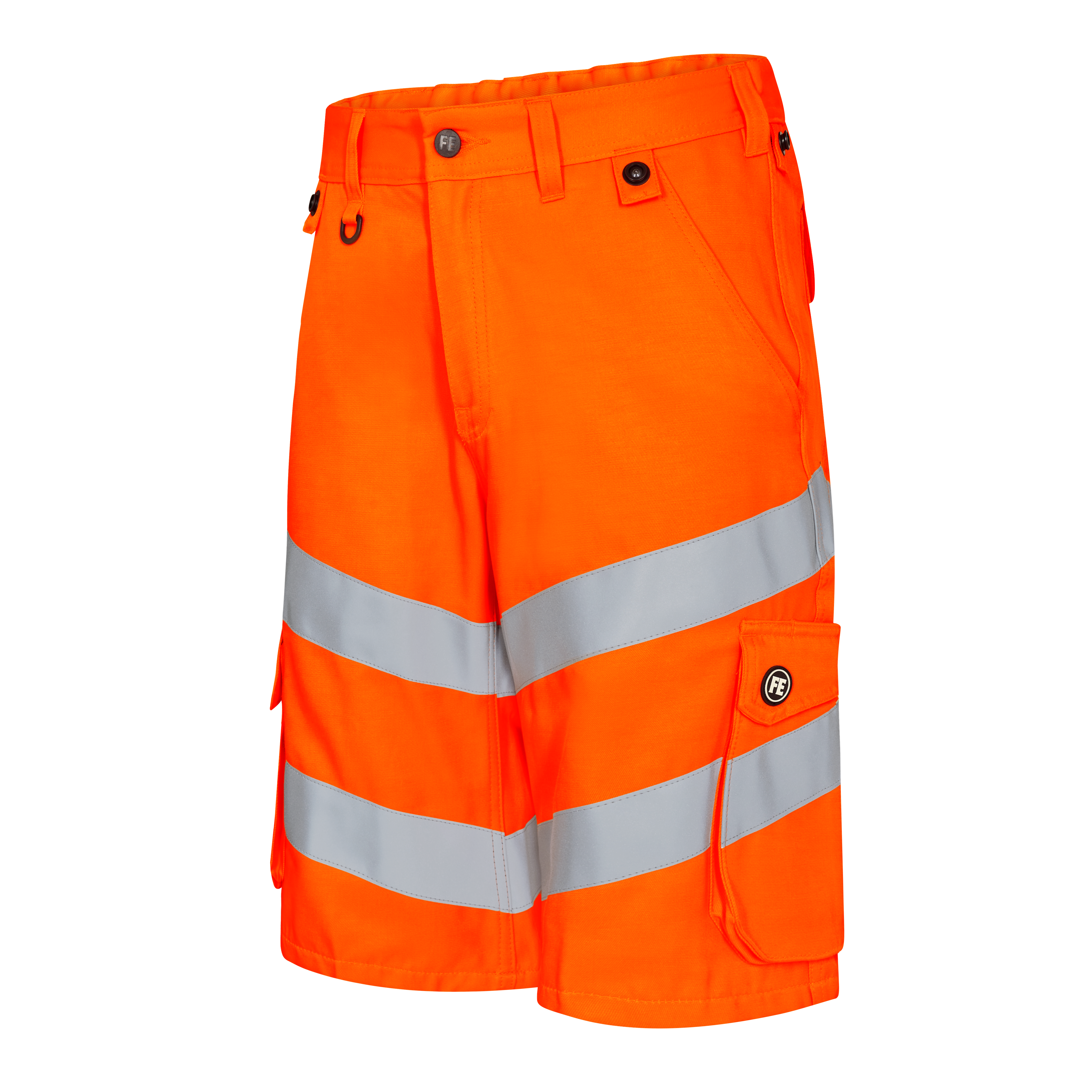 Engel Workwear Safety Light arbejdsshorts - Hi-vis Orange [10] / 72