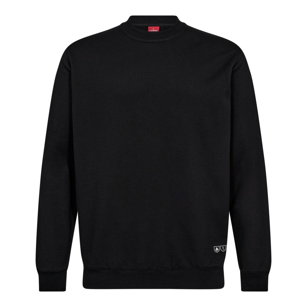 SAFETY+ Sweatshirt – Schwarz (Front)