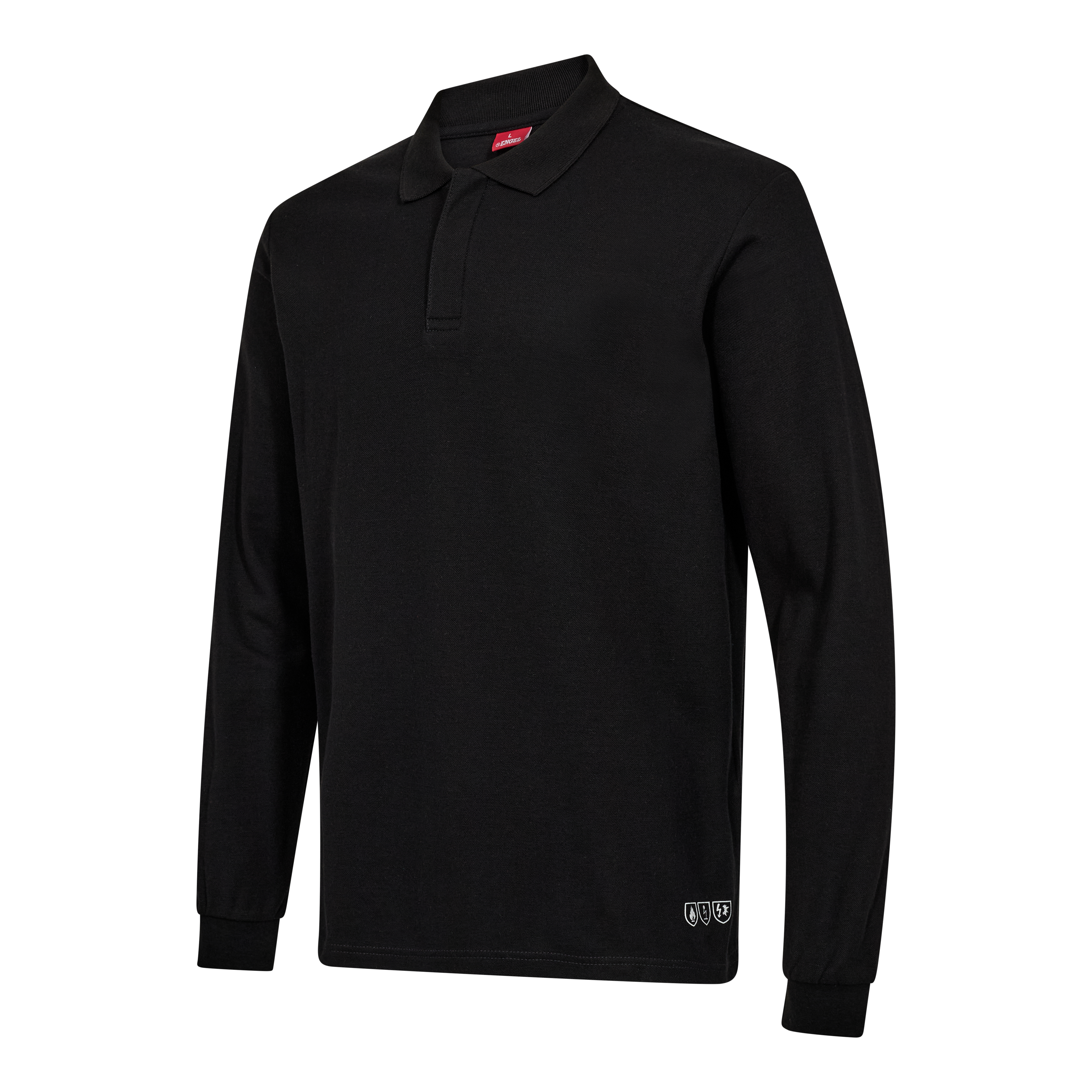 Engel Workwear Safety+ poloshirt - Sort [20] / XS