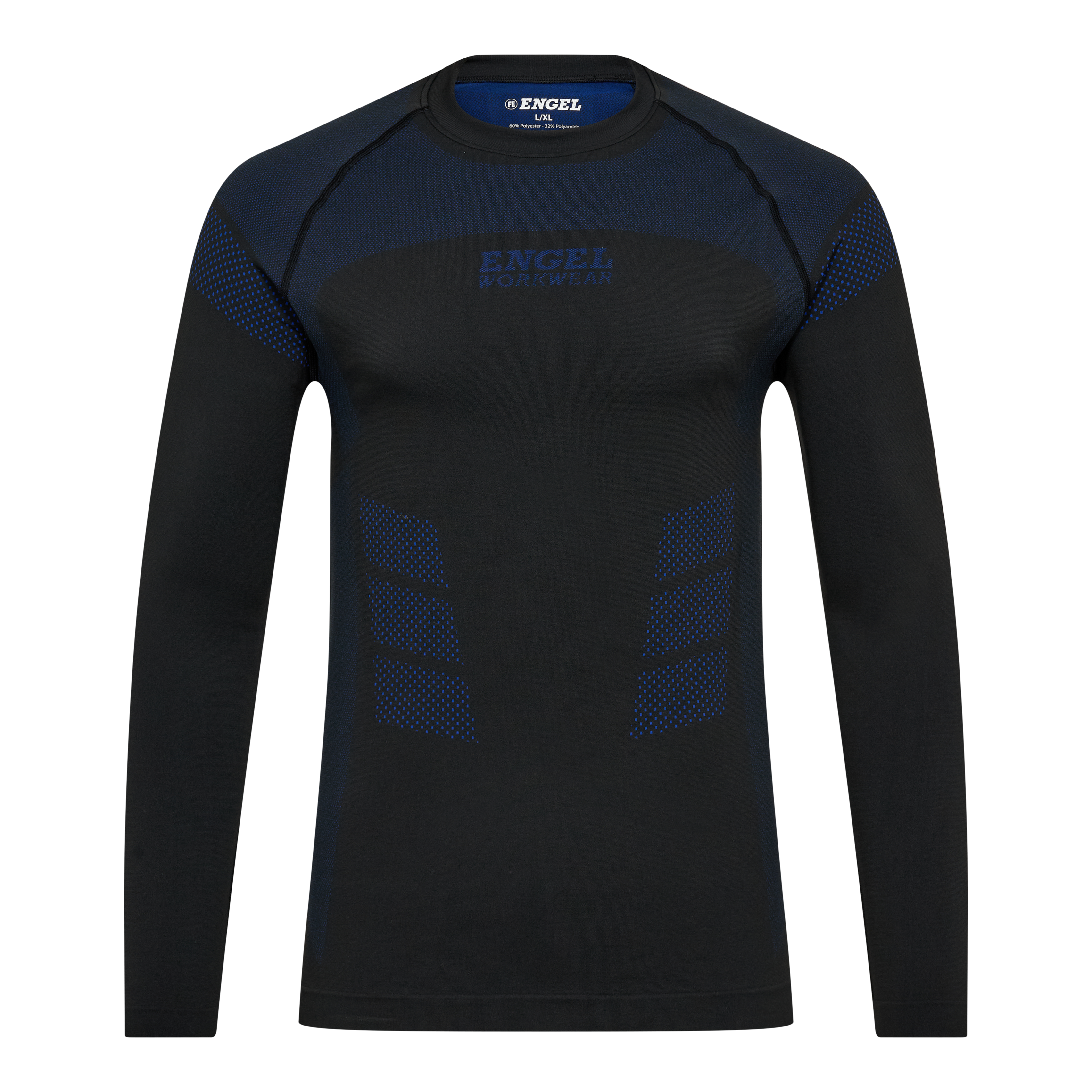 Engel Workwear Bambus sømløs undertrøje - Sort [20] / 2XL/3XL