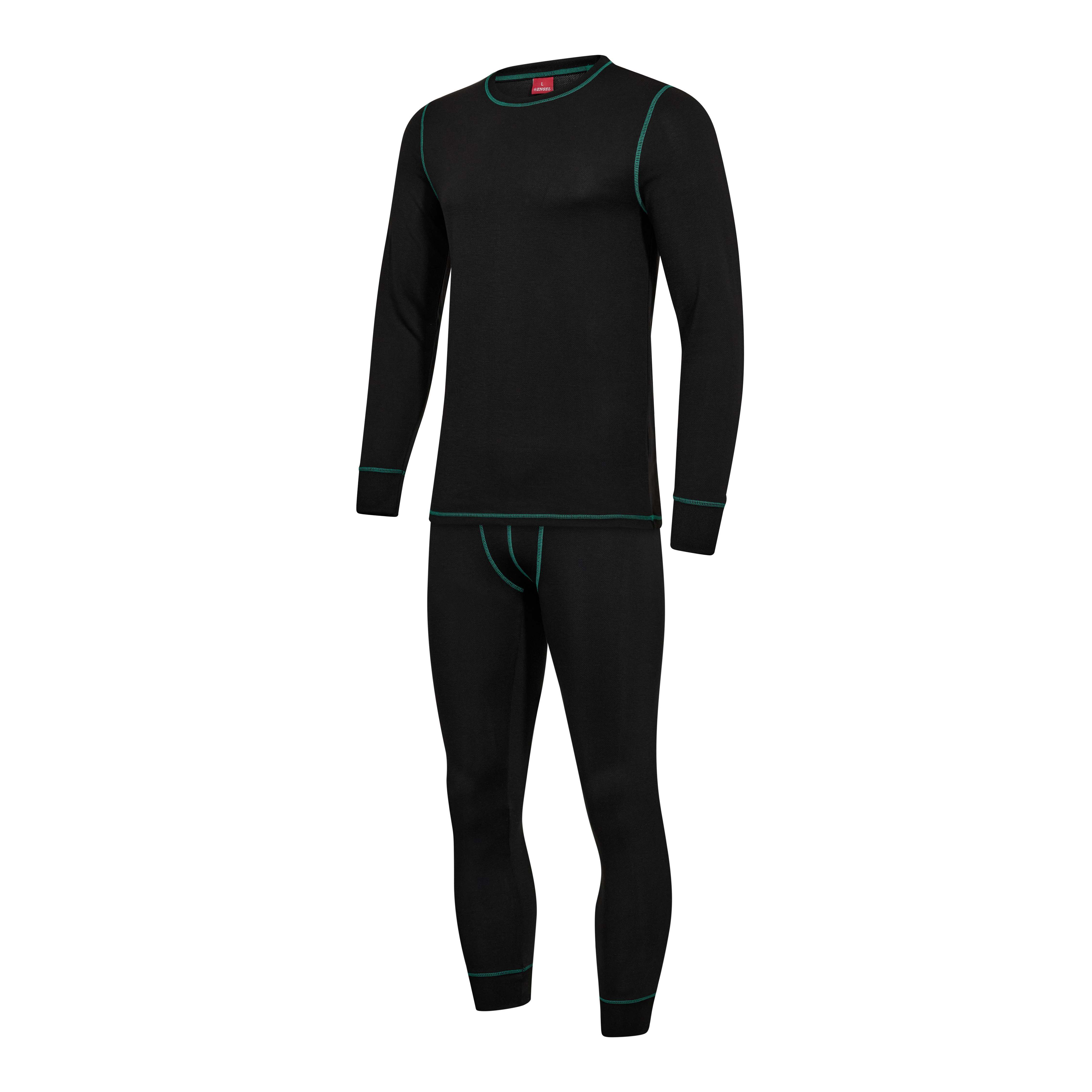 Engel Workwear Termo undertøjssæt - Sort [20] / XS