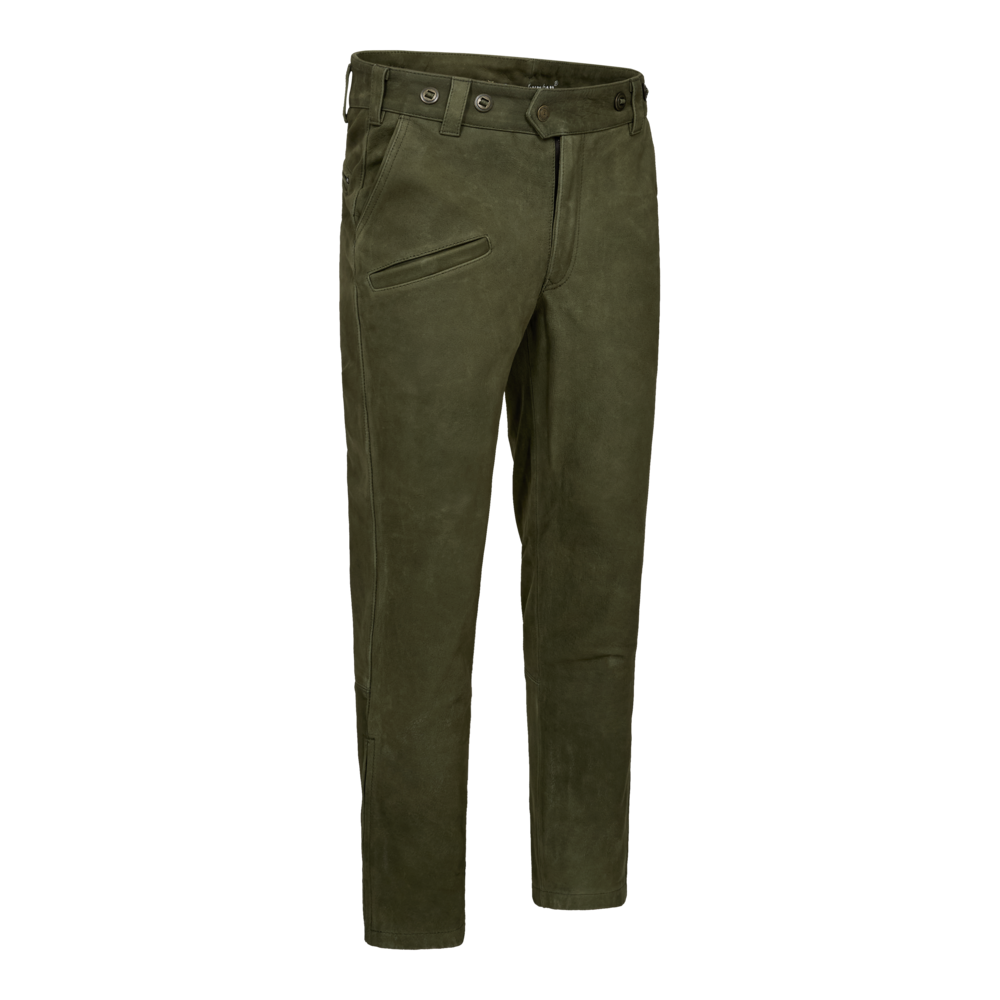 Strasbourg Leather Boot Trousers - Grape Leaf, Deerhunter