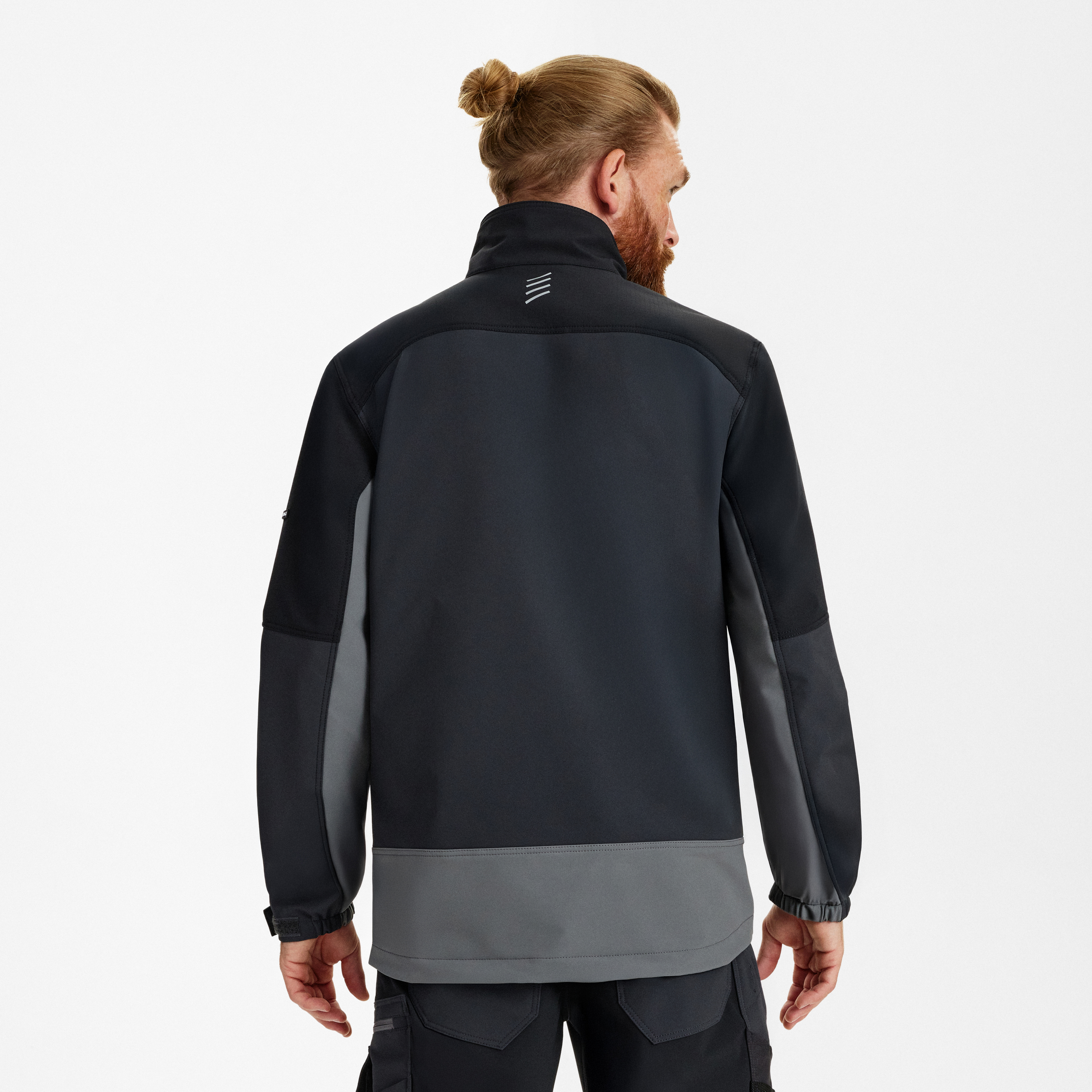 Engel Workwear Entire arbejdsjakke med 4-vejs stræk... - Antrazitgrå/Sort [7920] / XS