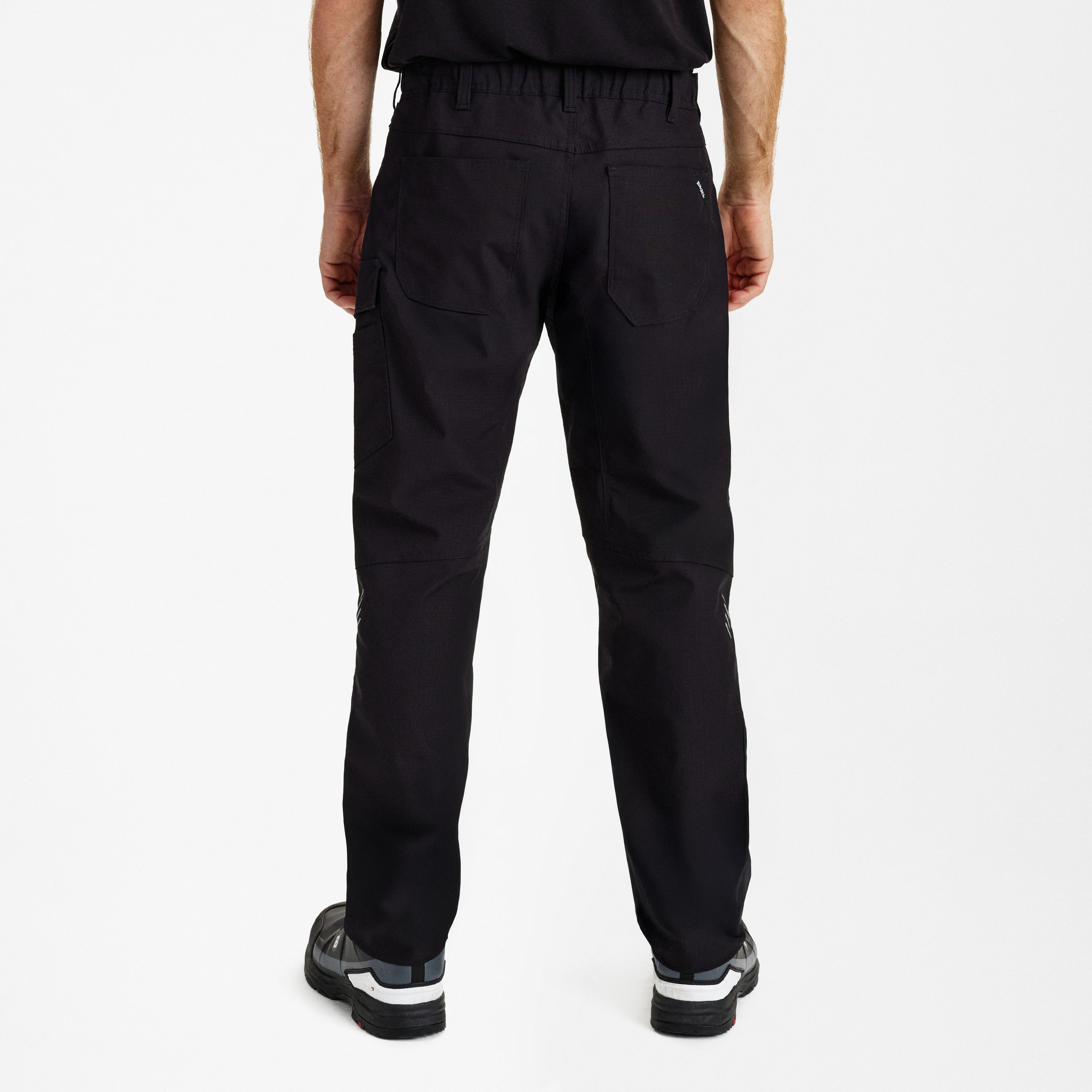 Engel Workwear Entire servicebukser med 2-vejs stræk - Sort [20] / K80