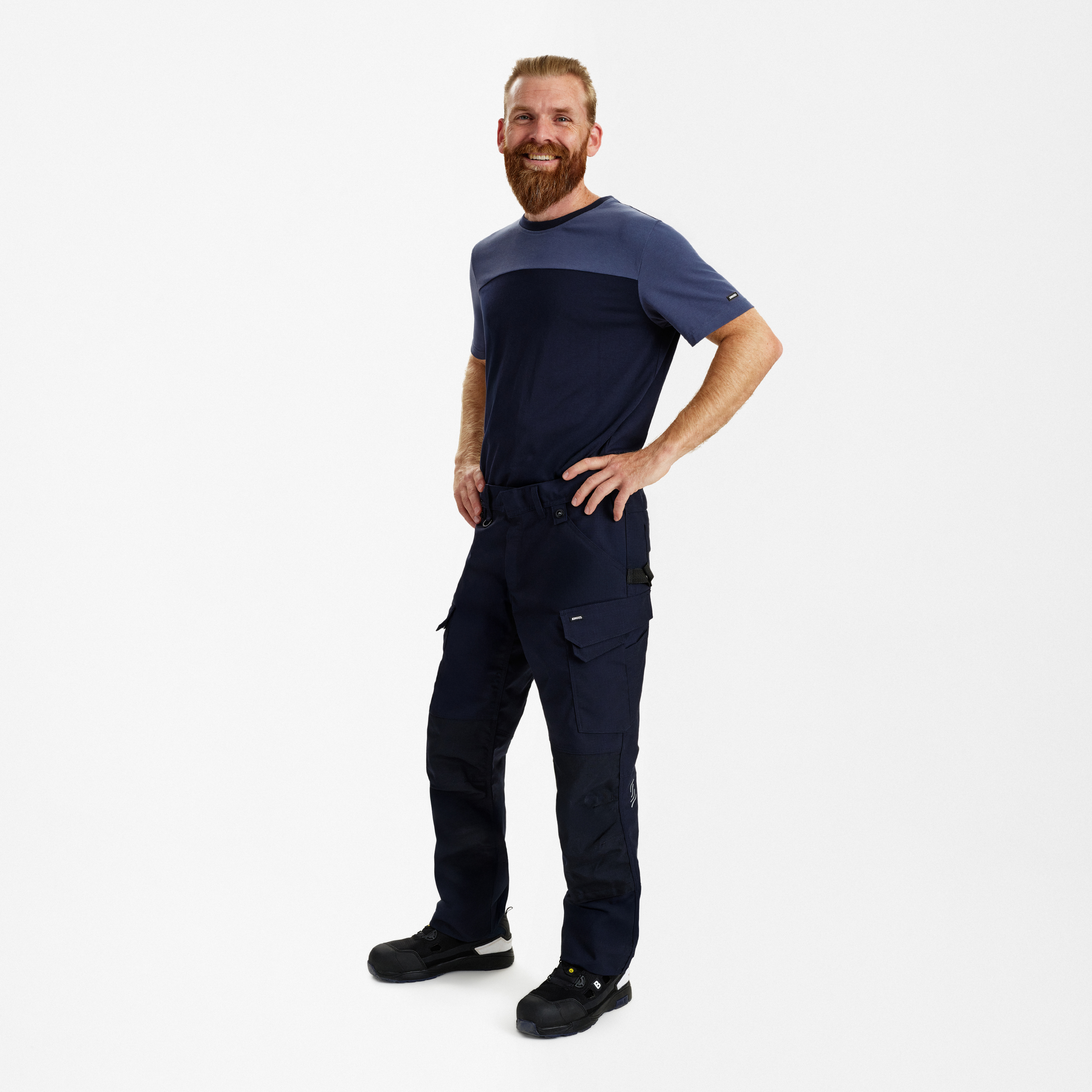 Engel Workwear Entire arbejdsbukser med 2-vejs stræk - [502] / K80