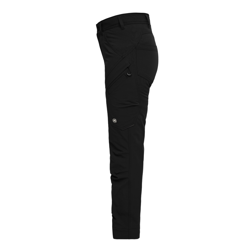 X-TREME Damen Servicehose mit 4-Wege Stretch – Schwarz (Seite links)